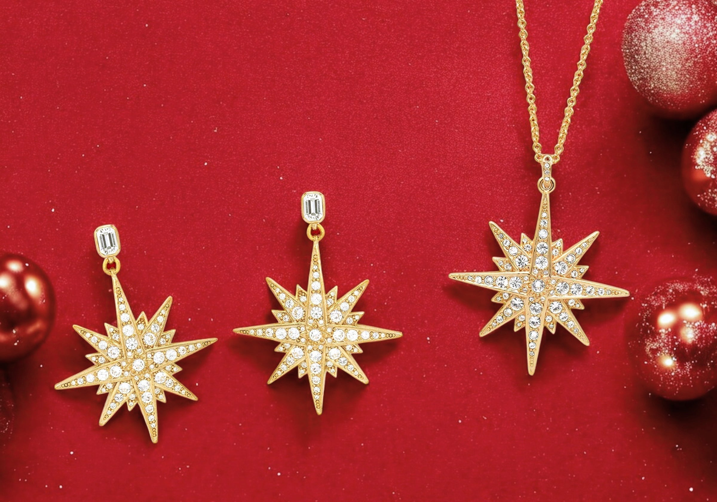 クリスマスおすすめジュエリー:揺れる星が輝く「コズミック」コレクション