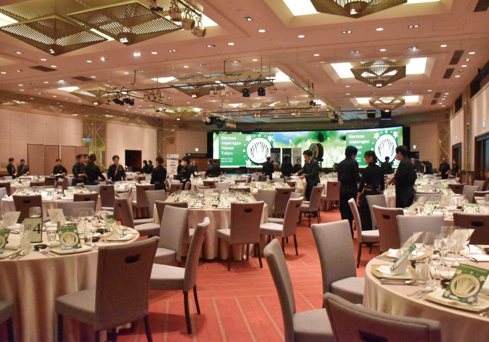 ドイツ商工会議所主催のホワイトアスパラガス・パーティー2025