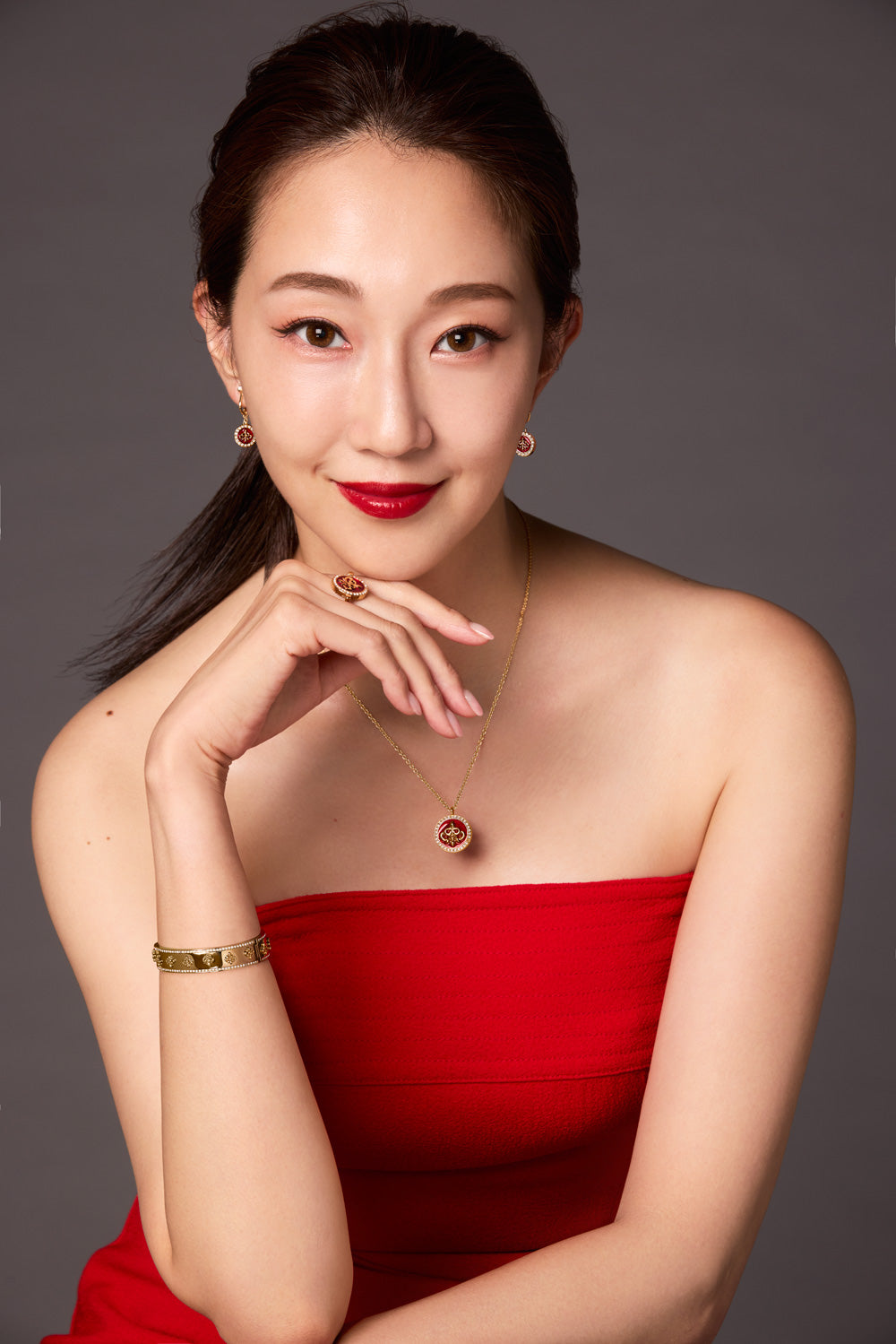 Kurenai reversible earrings