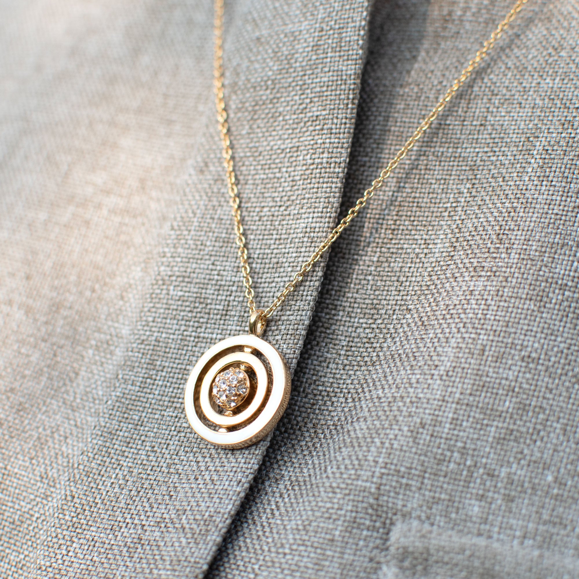 スピナー ネックレス