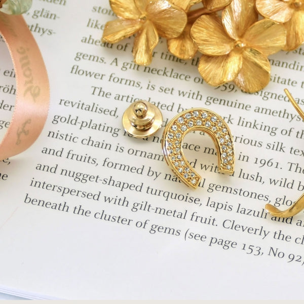 ホースシュー ブローチ