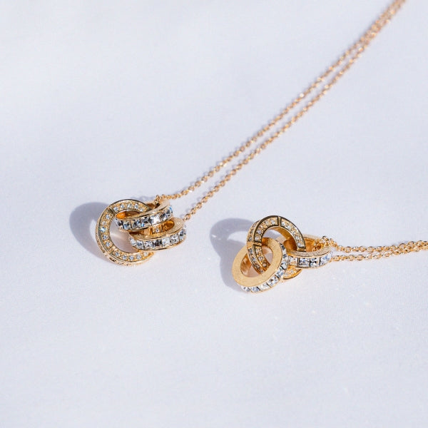 バーティカルミス マット クリア ネックレス