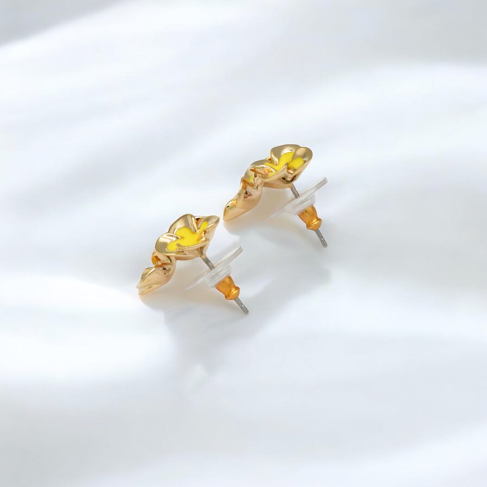 Wild Flower Yellow Earrings
