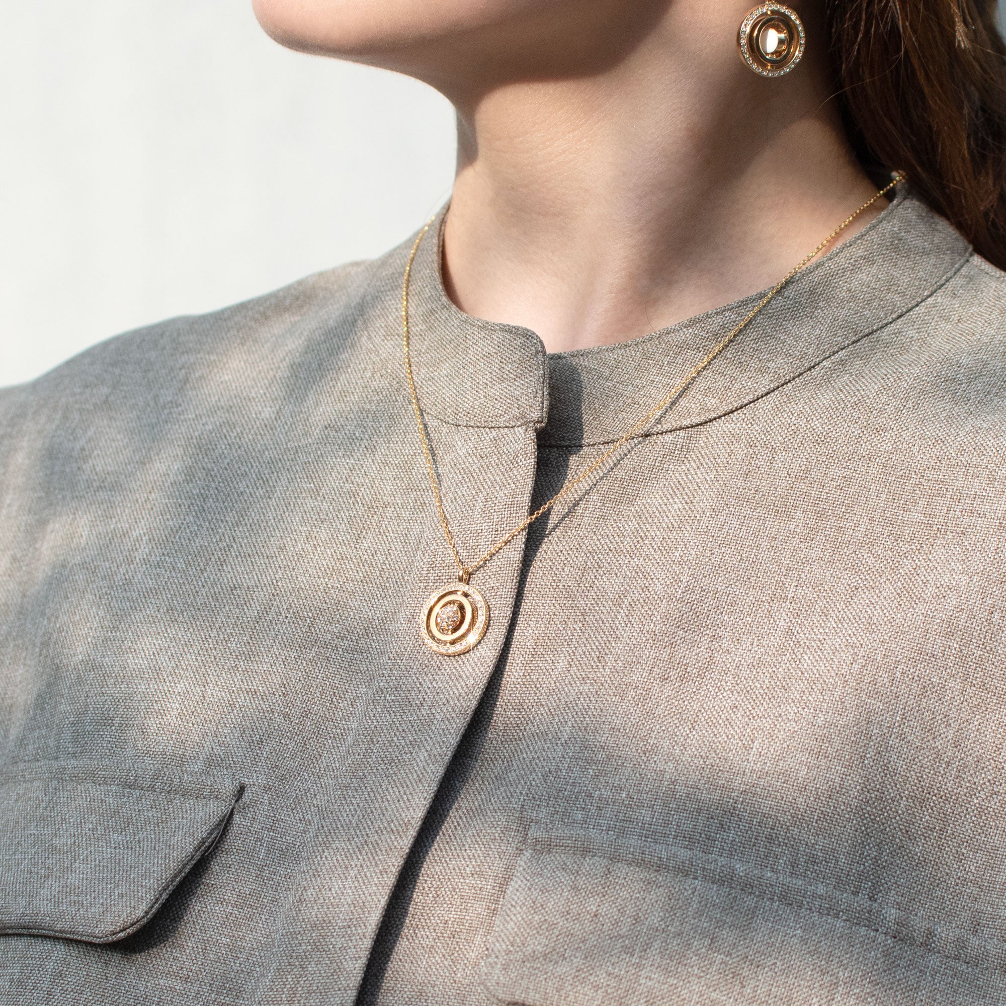 スピナー ネックレス