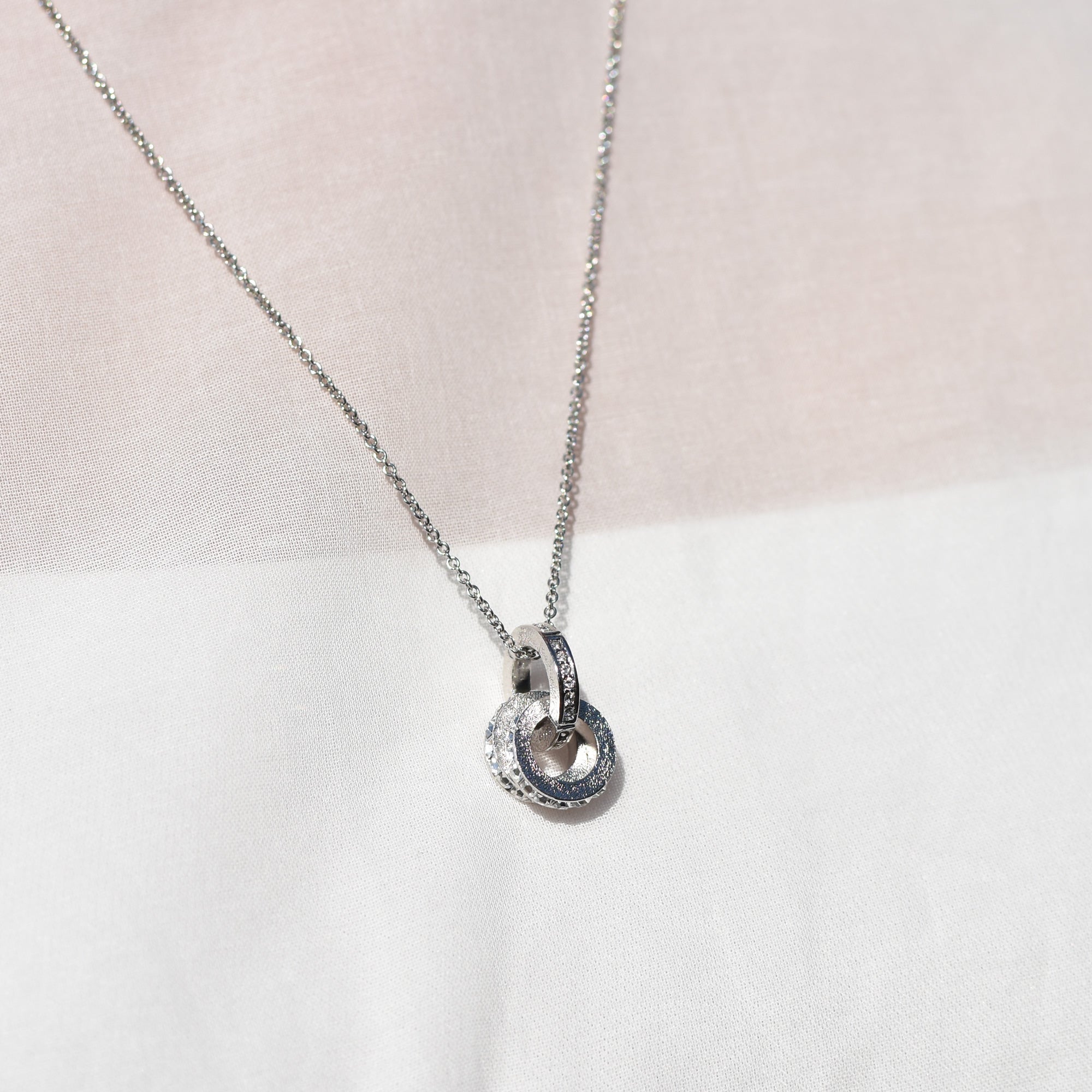 バーティカルミス マット クリア ネックレス