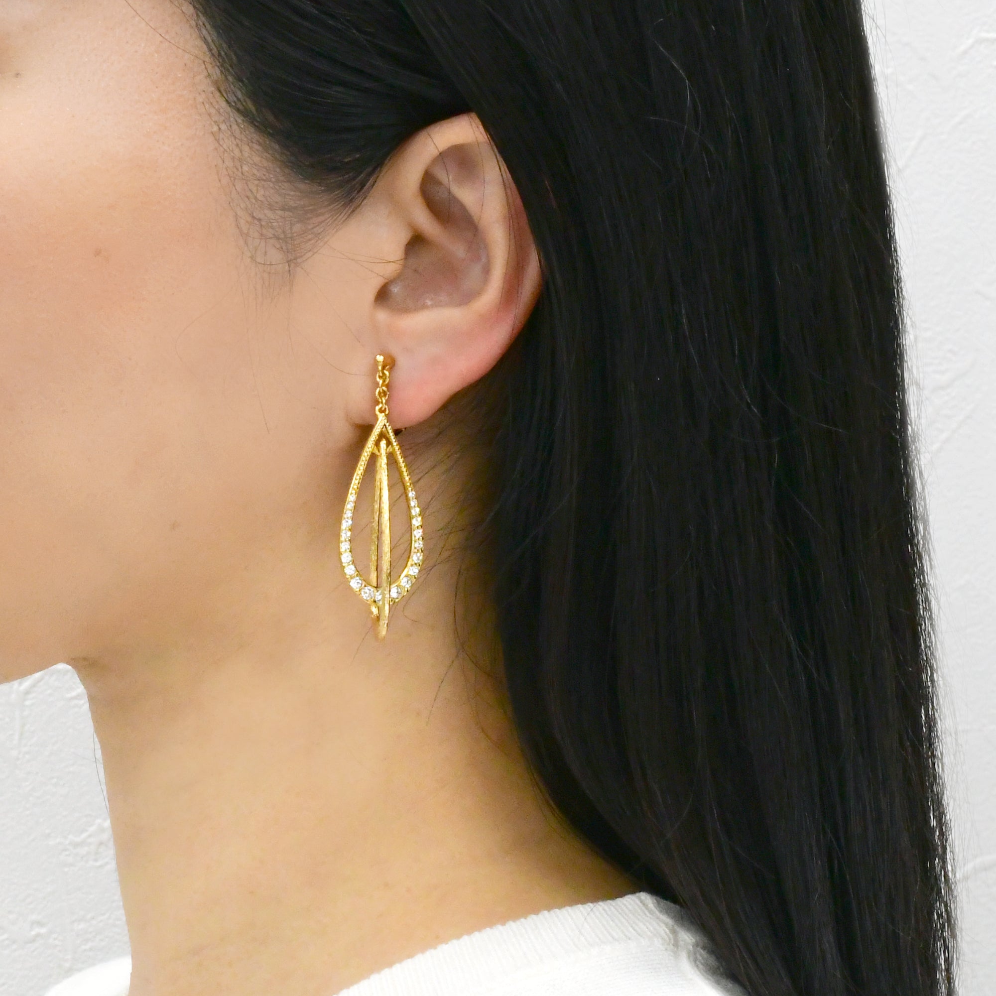 Tresor drop earrings
