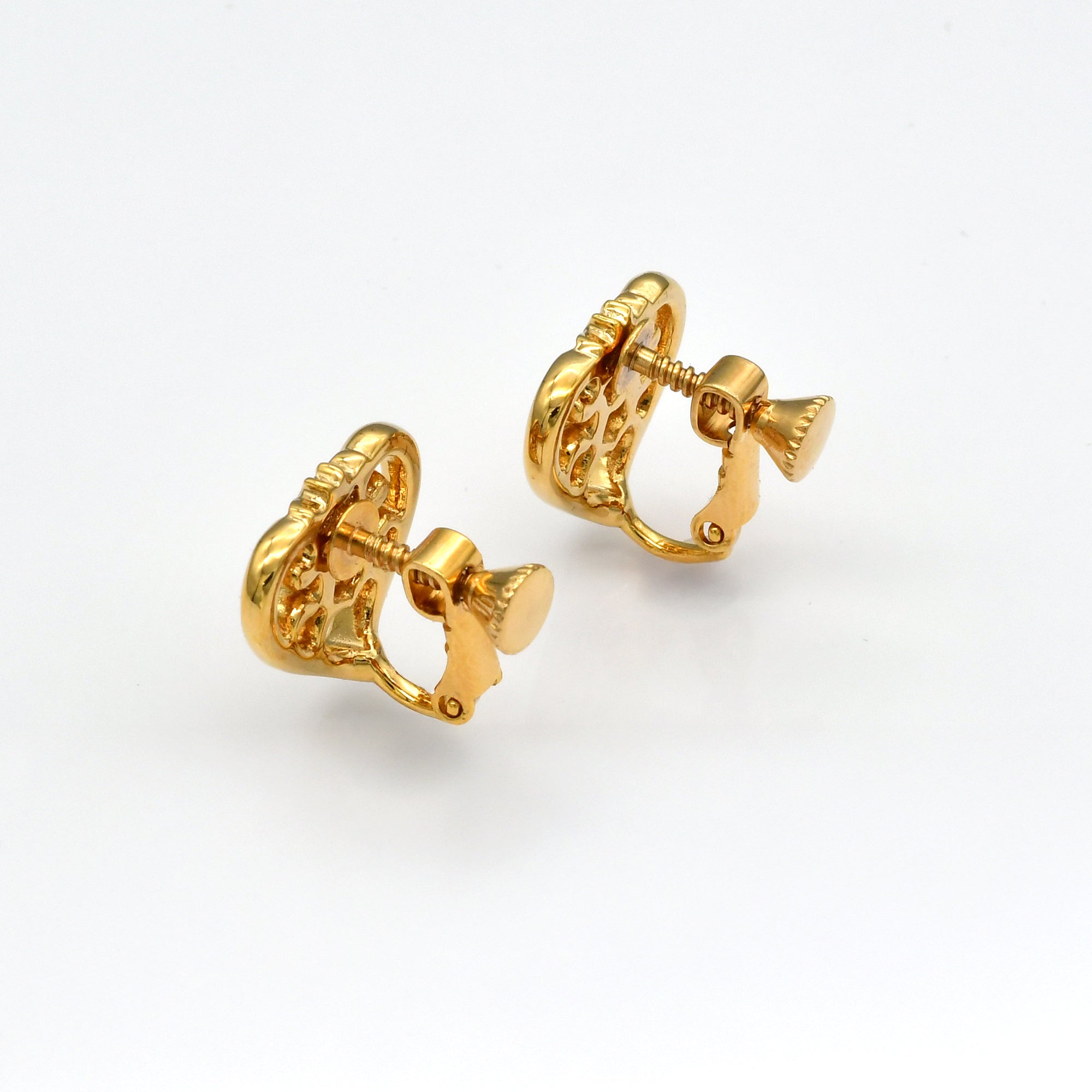 Coeur Nouveau Heart Earrings