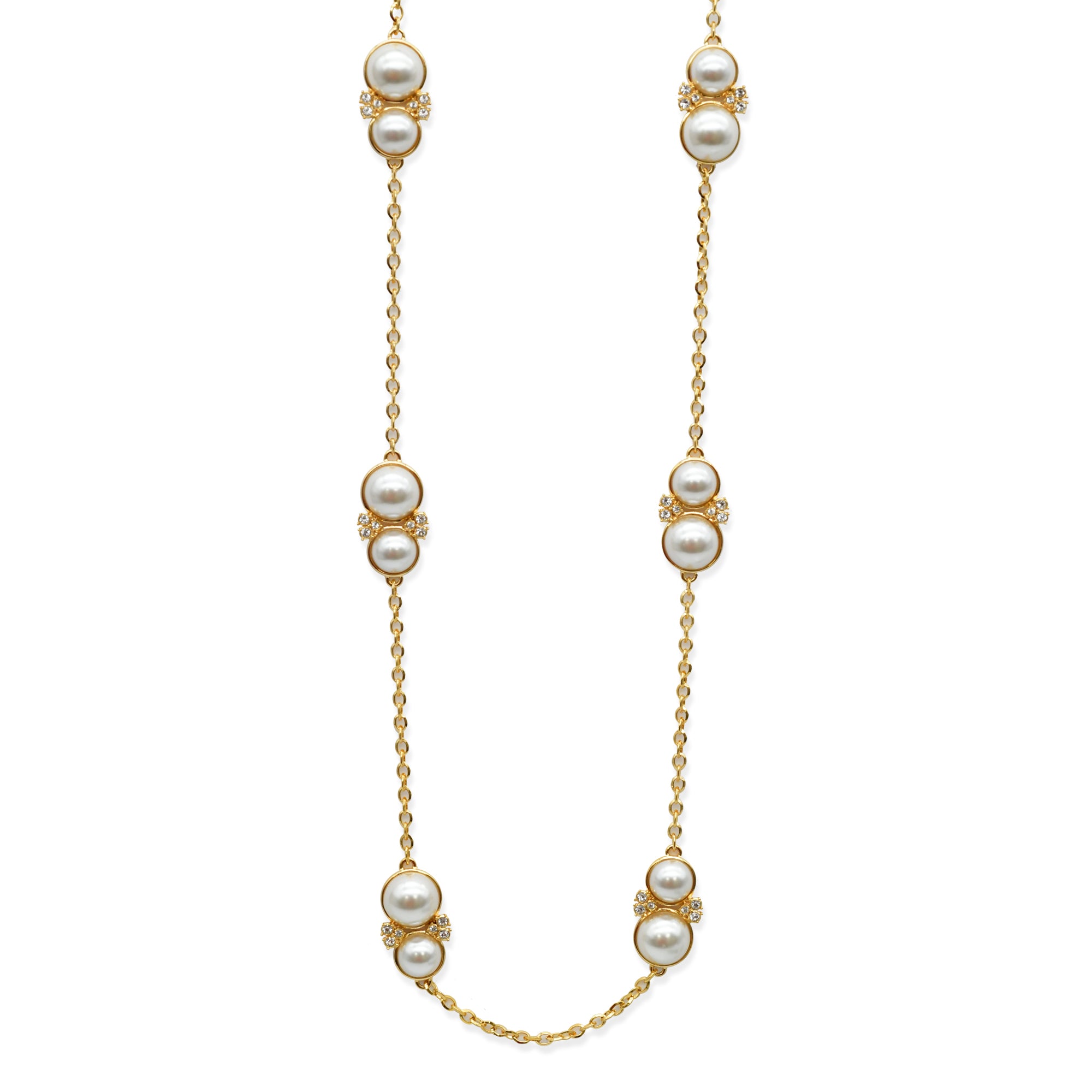 ブールドネージュ ロングネックレス