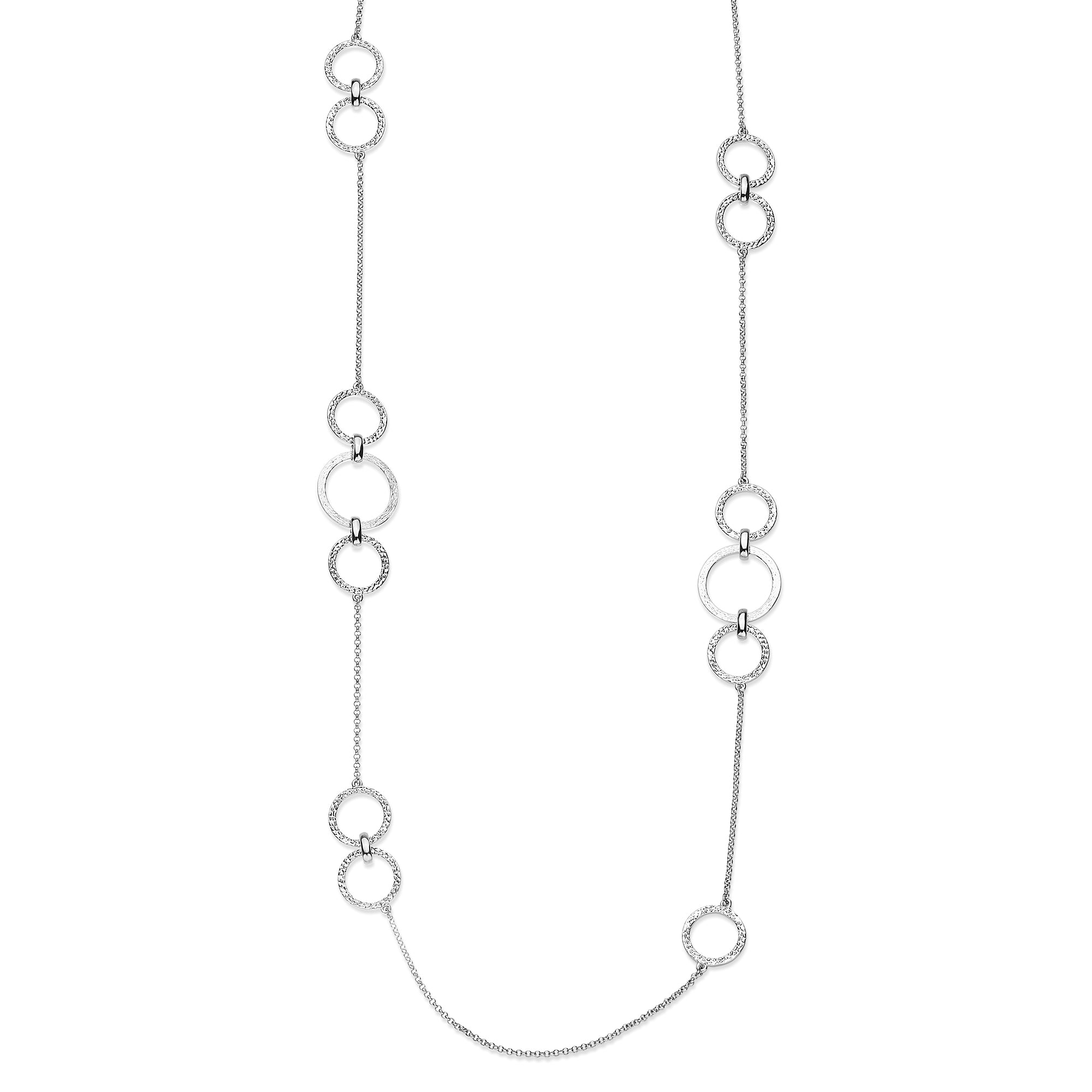 Echo Hoop Long Necklace II