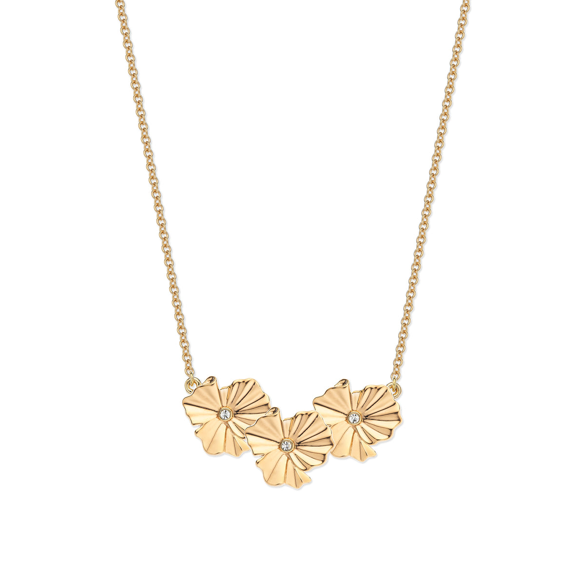 Botanical Flower Short Necklace