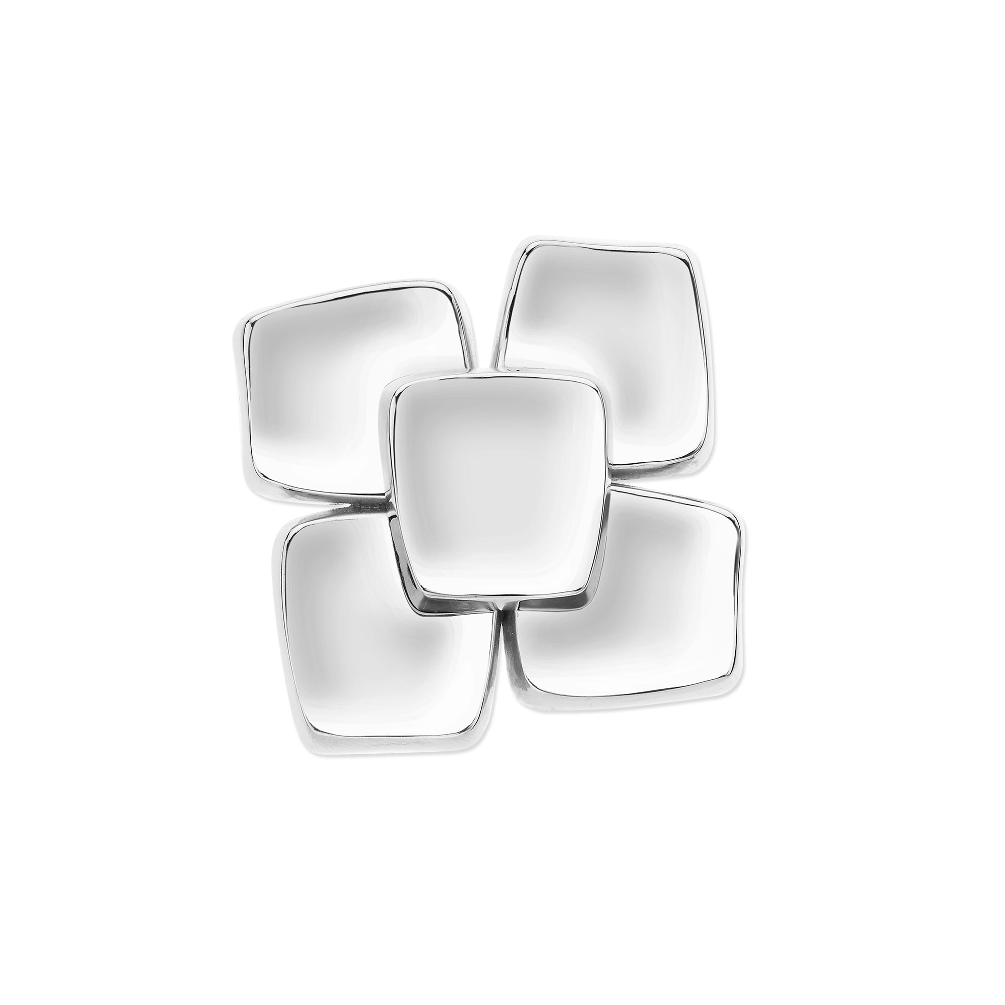 Carre Brooch