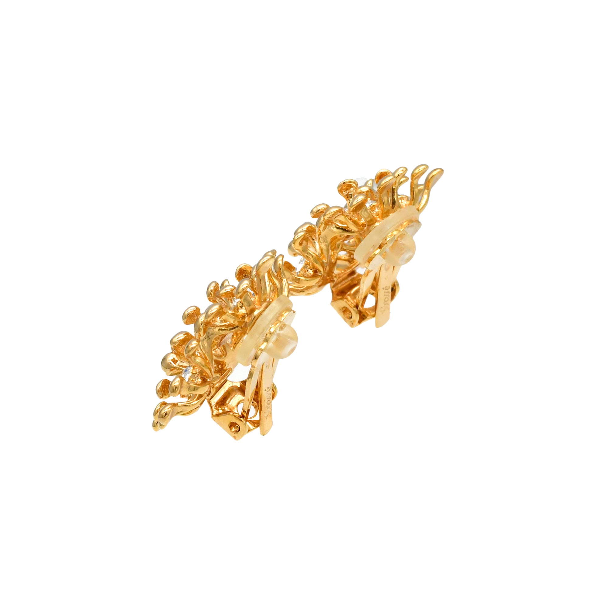 Brillia round earrings