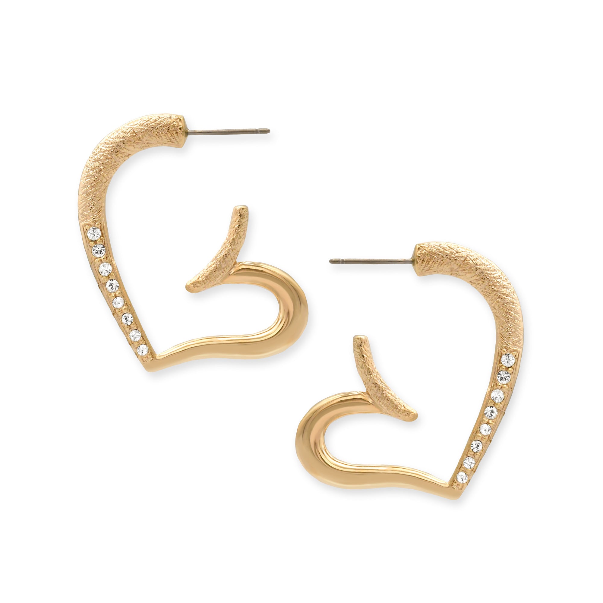 アンミカ スマイルハート フープピアス