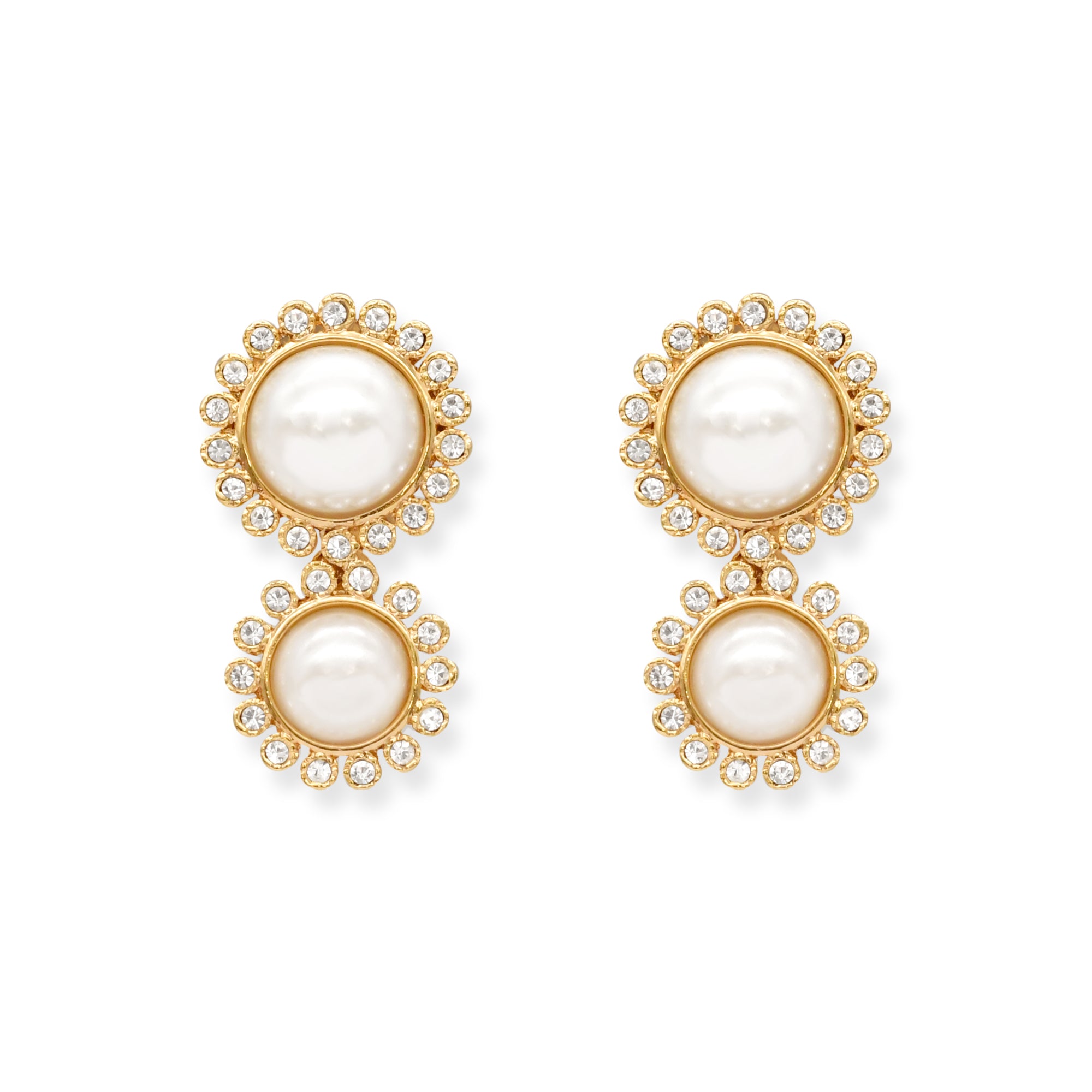 Kurenai pearl earrings