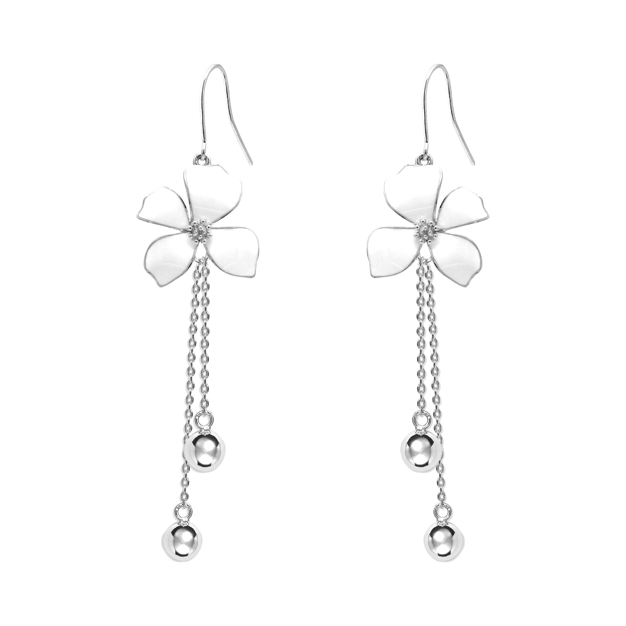 フルールブランシュ ロングピアス