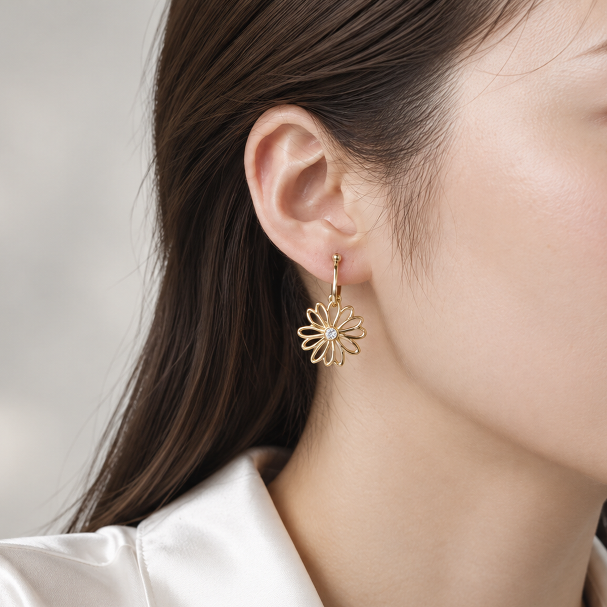 Airy Daisy Earrings