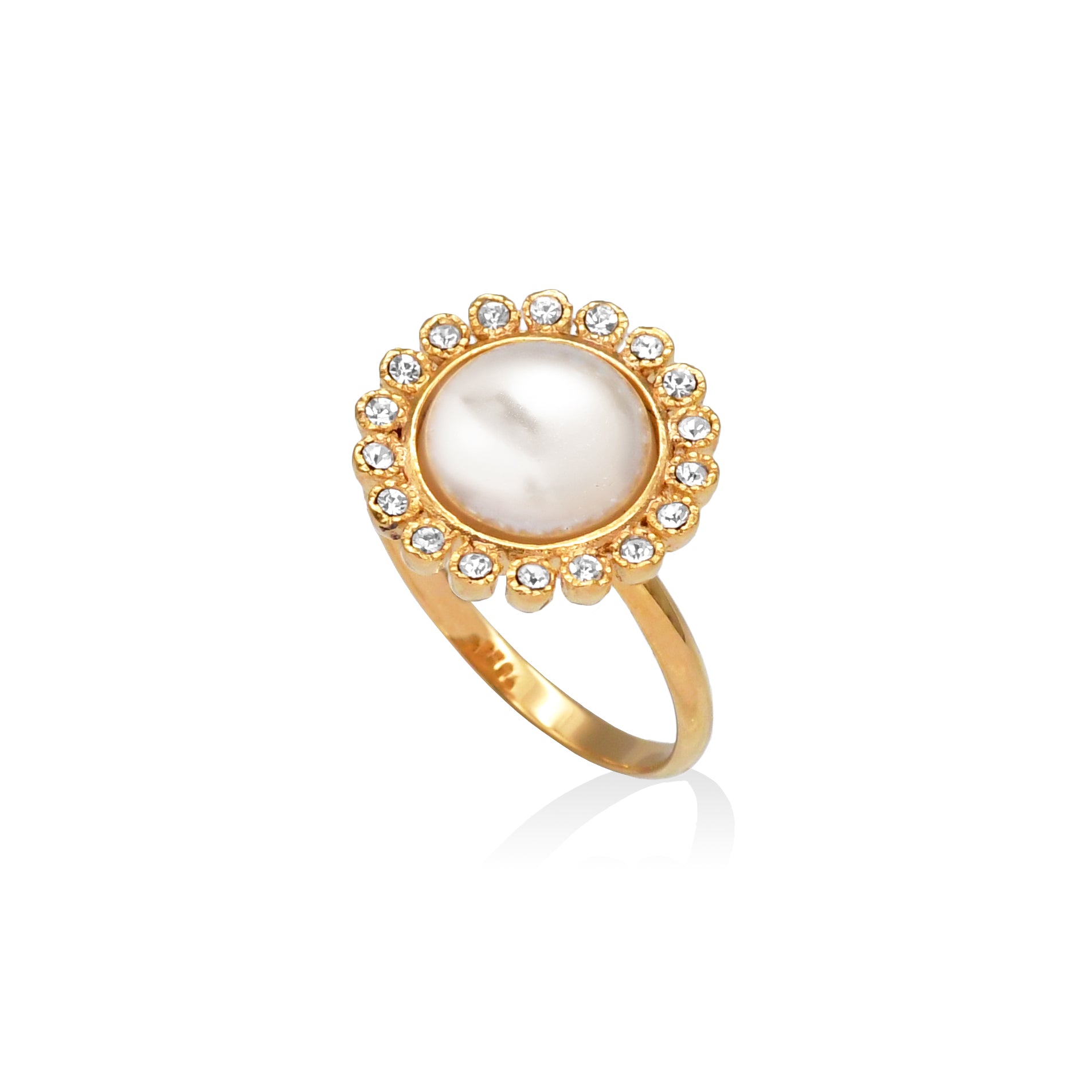 Kurenai pearl pinky ring