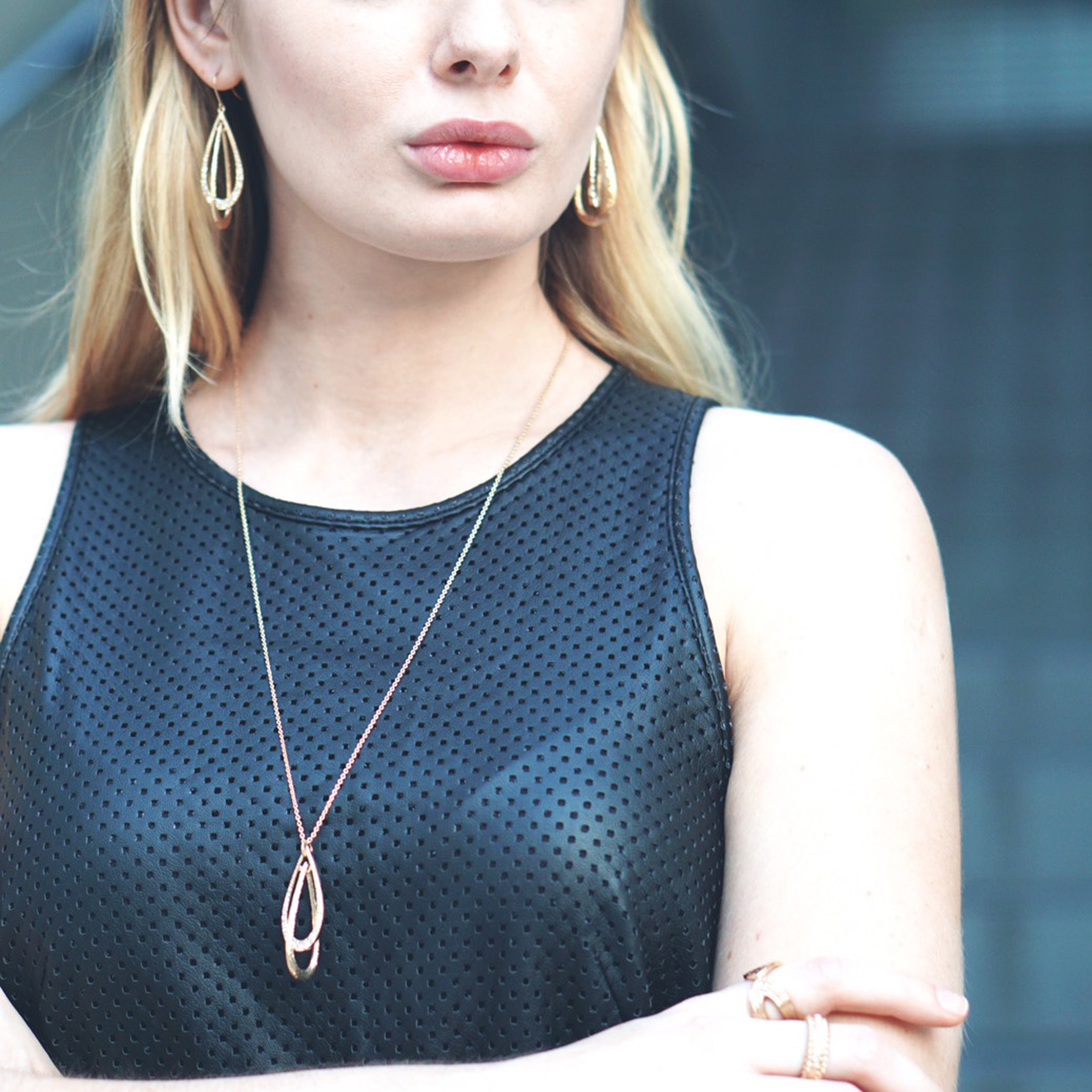 トレゾア ドロップネックレス