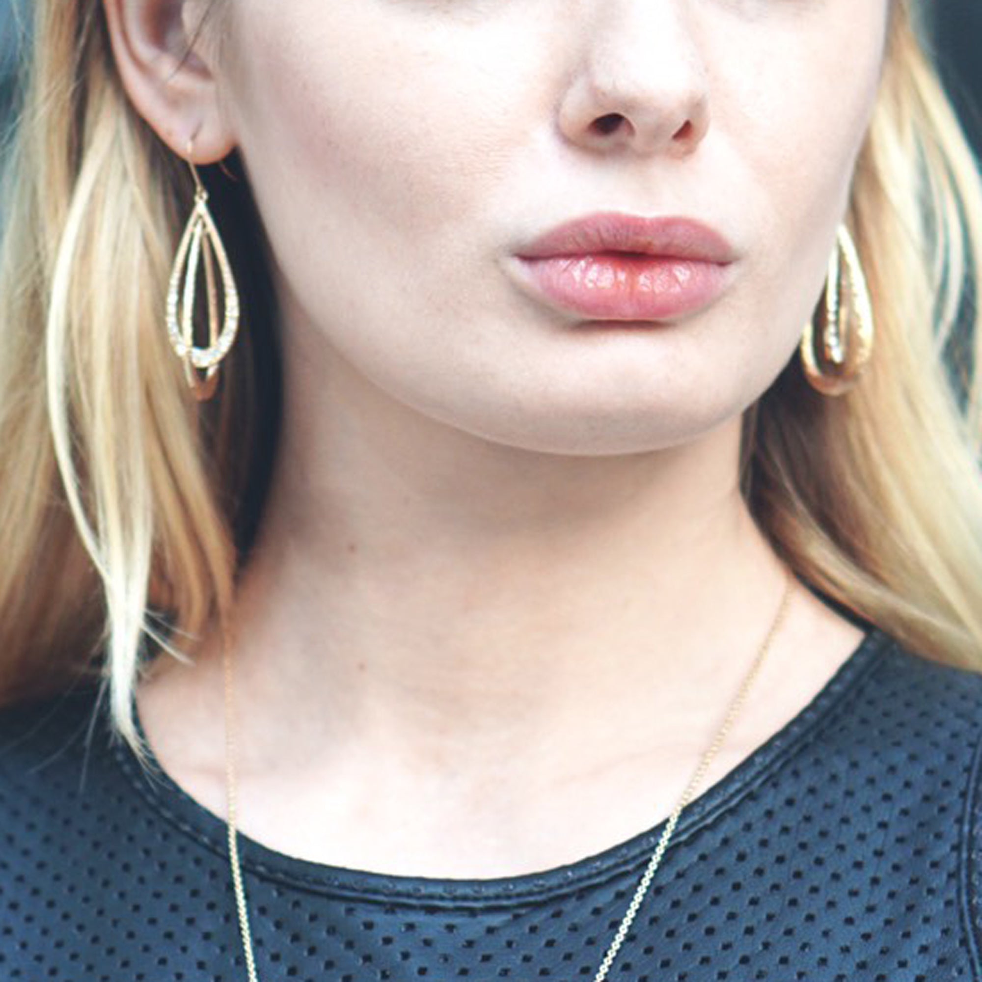 Tresor drop earrings