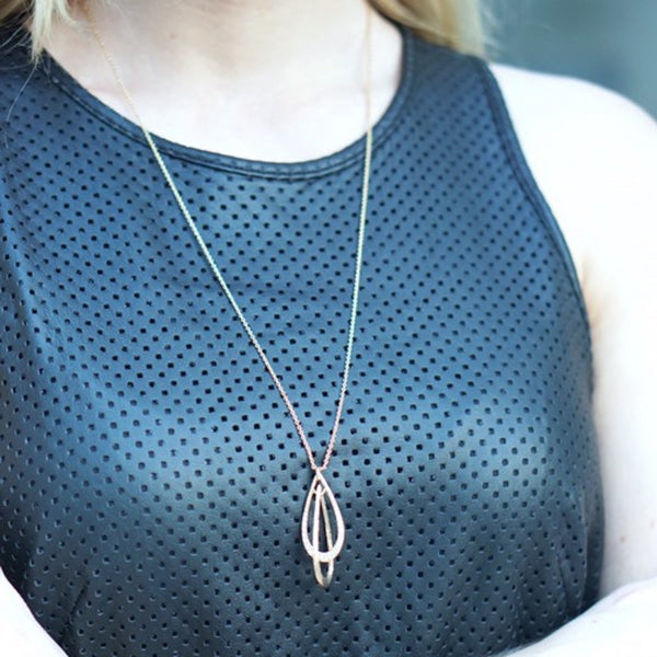 トレゾア ドロップネックレス