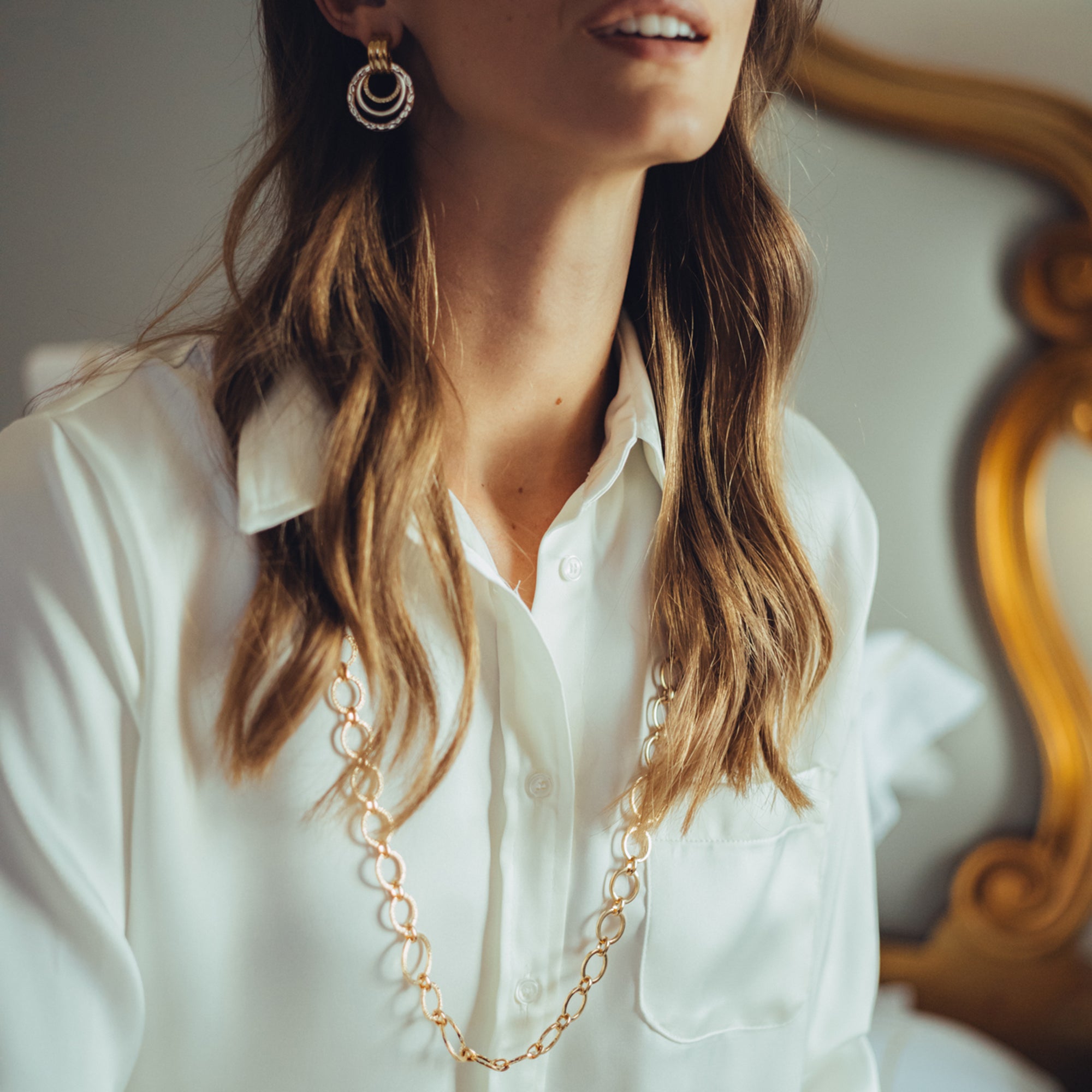 エコーフープ ピアス