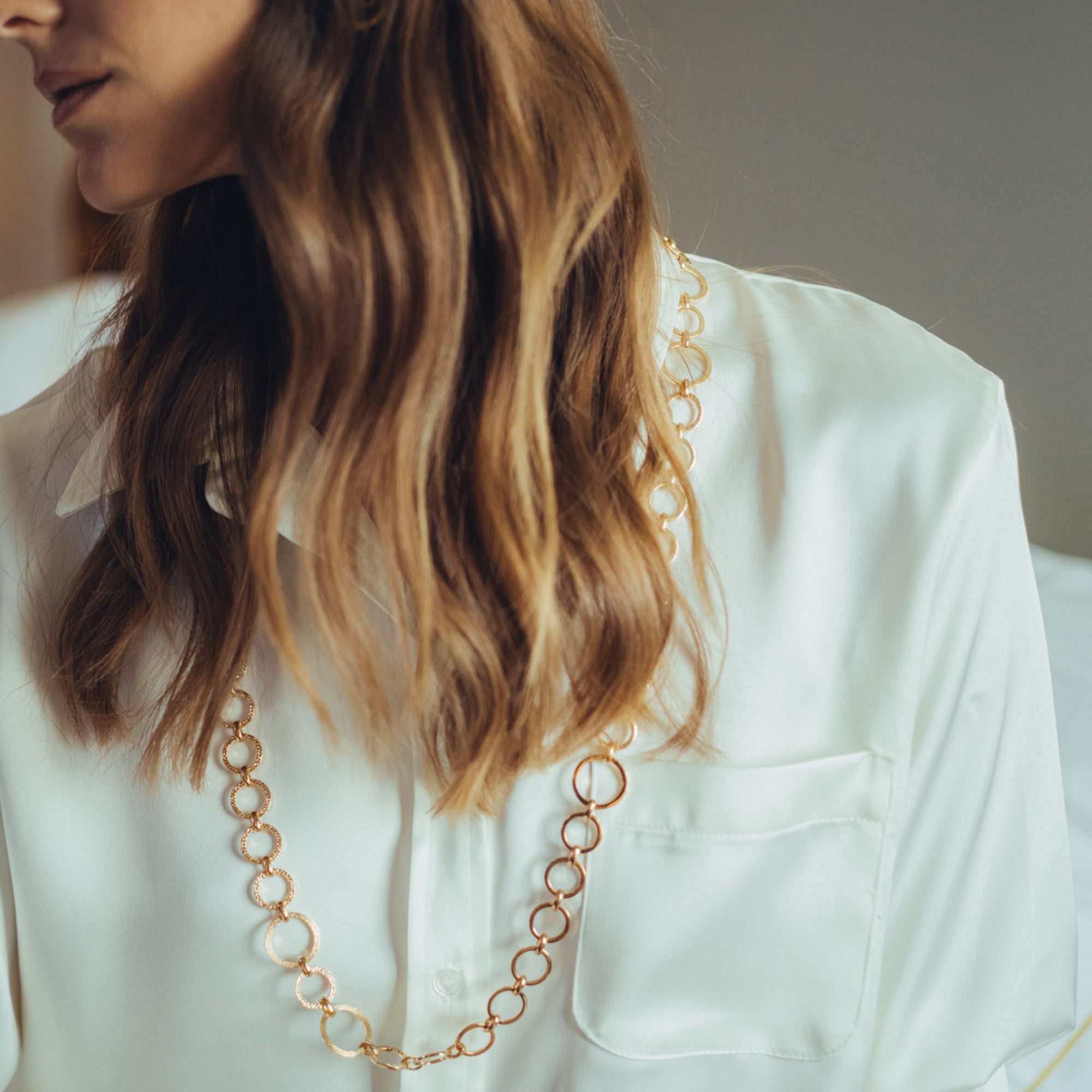 エコーフープ ロングネックレスⅠ