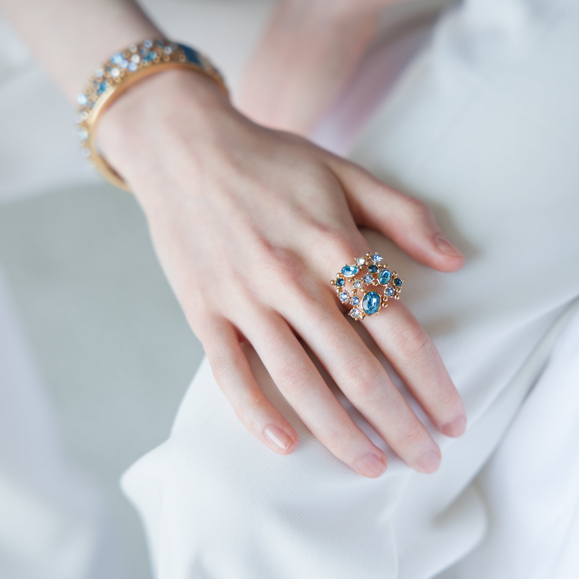 Couleur Bleue Ring