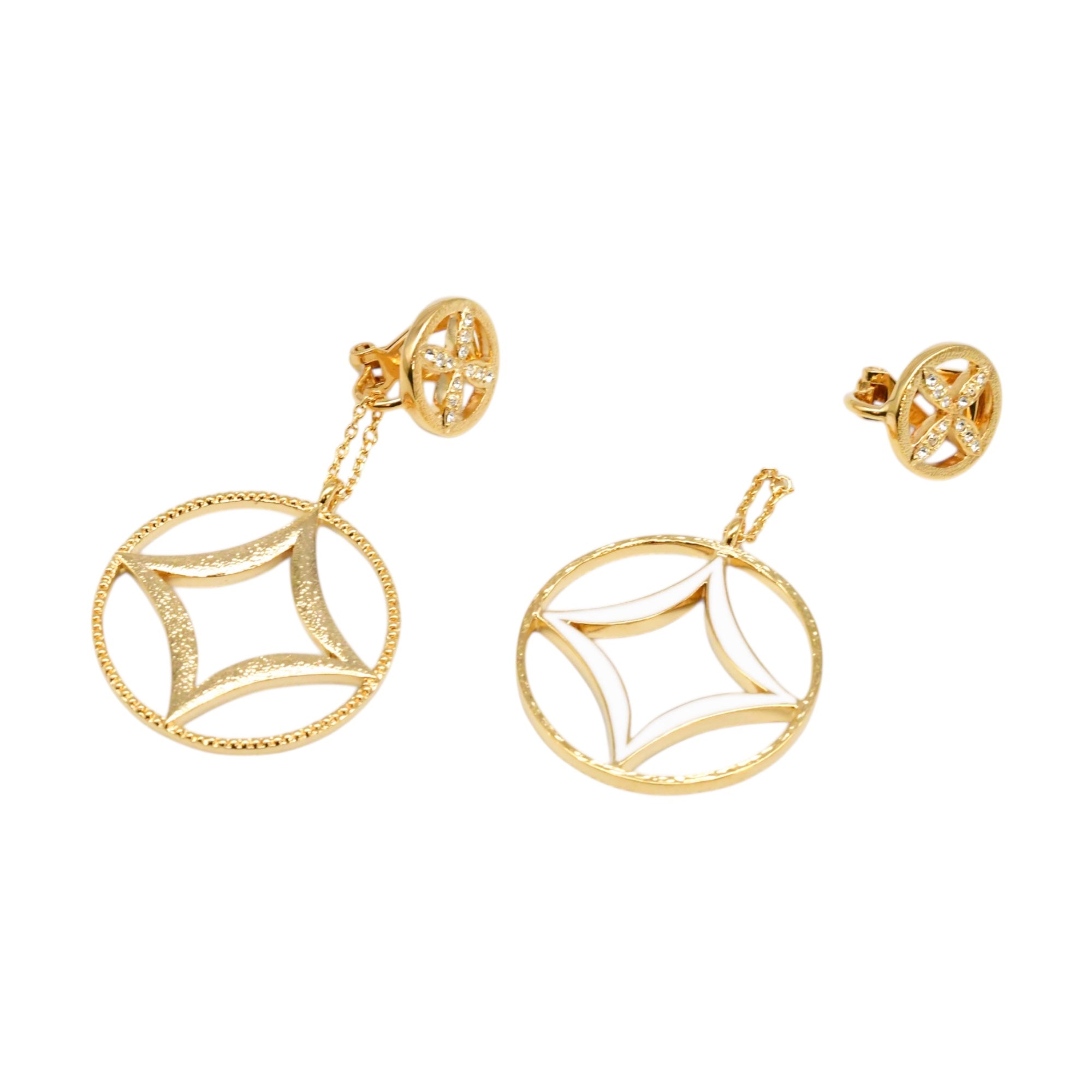 Exhibition order item: En by Kyogen White Earrings