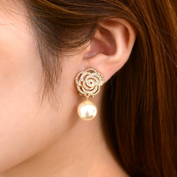 デュオパルファンローズ イヤリング