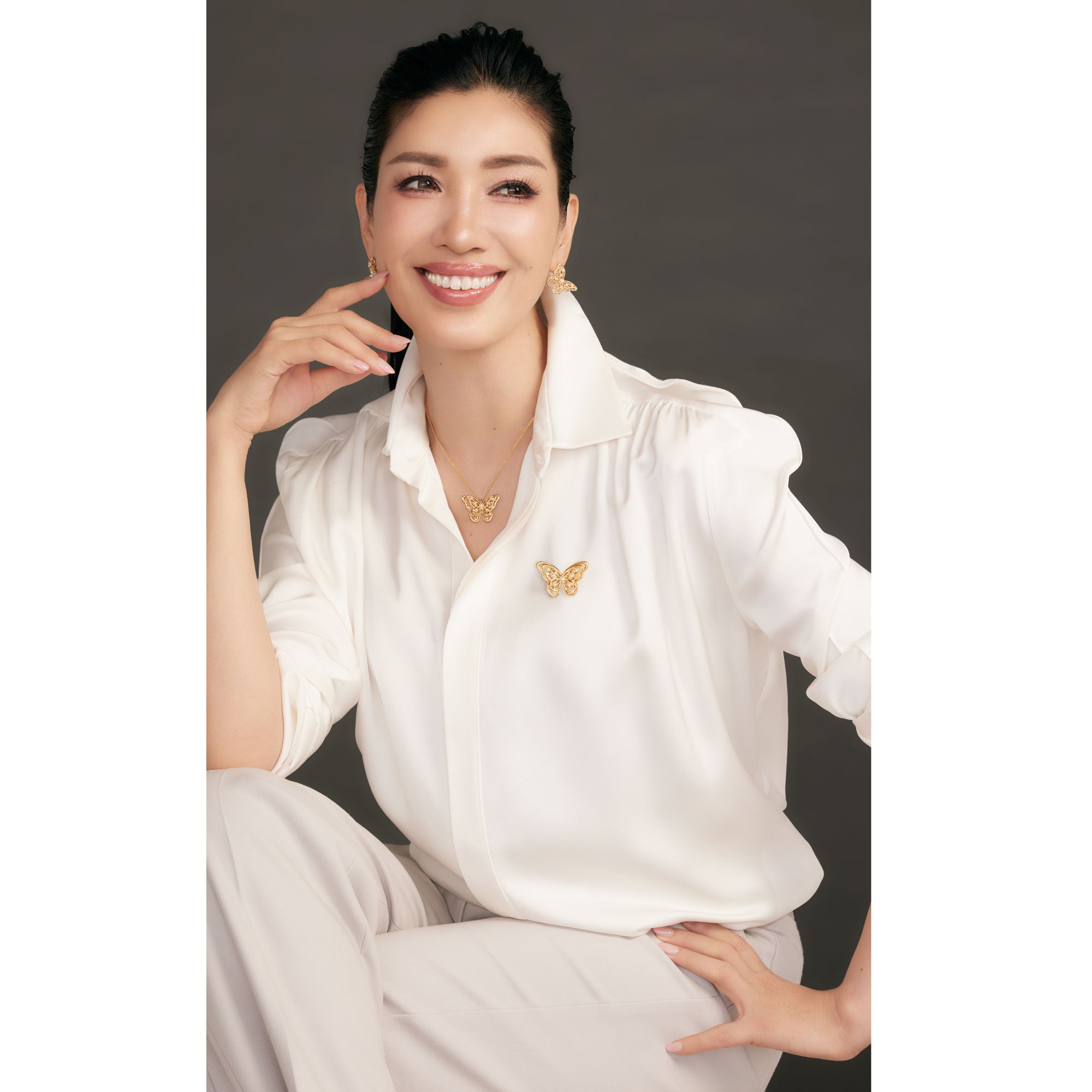 Ahn Mika Butterfly Dream Brooch