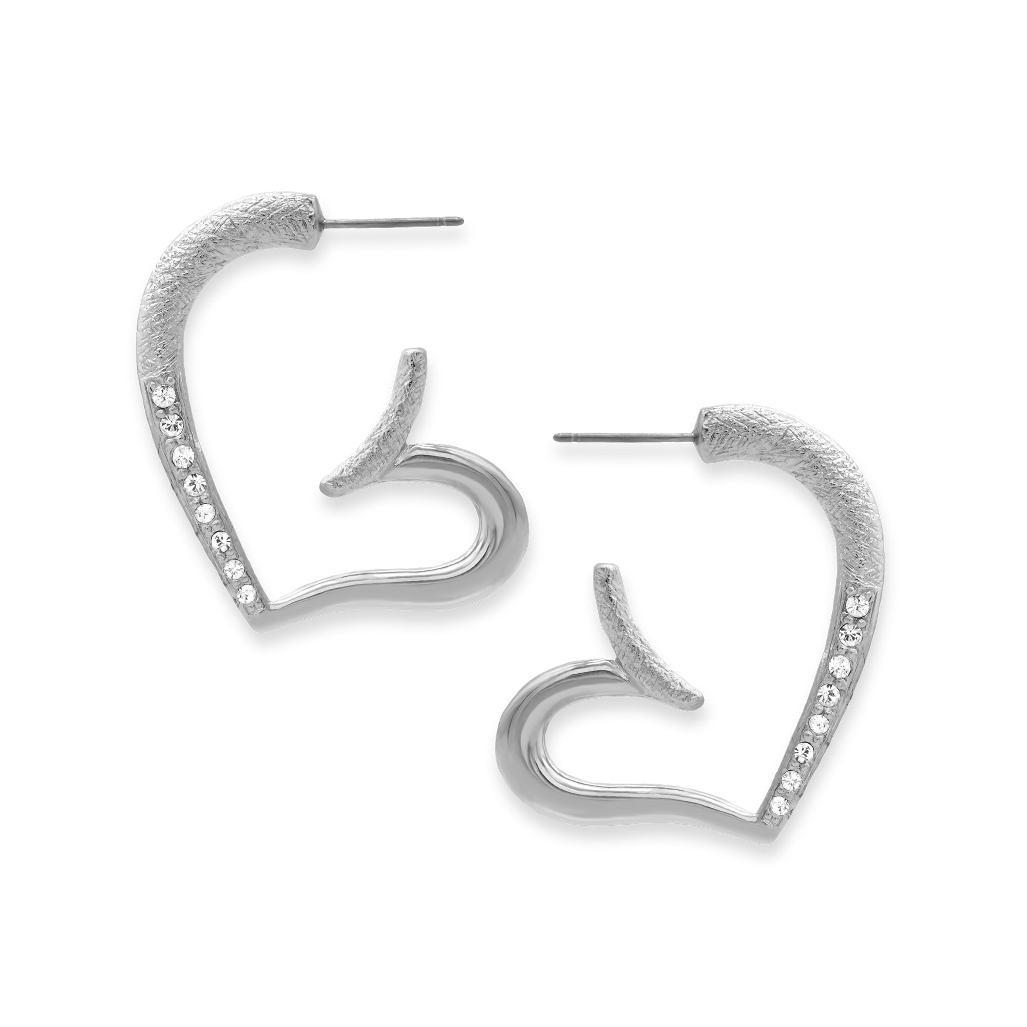 アンミカ スマイルハート フープピアス