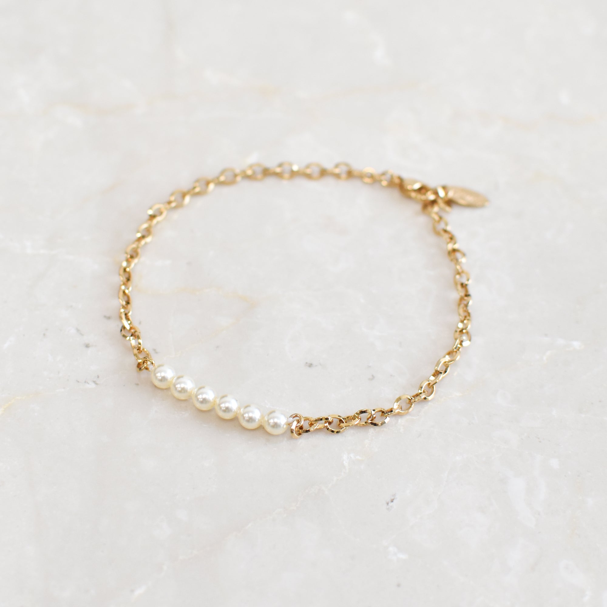 RIYO Pearl Chain Bracelet