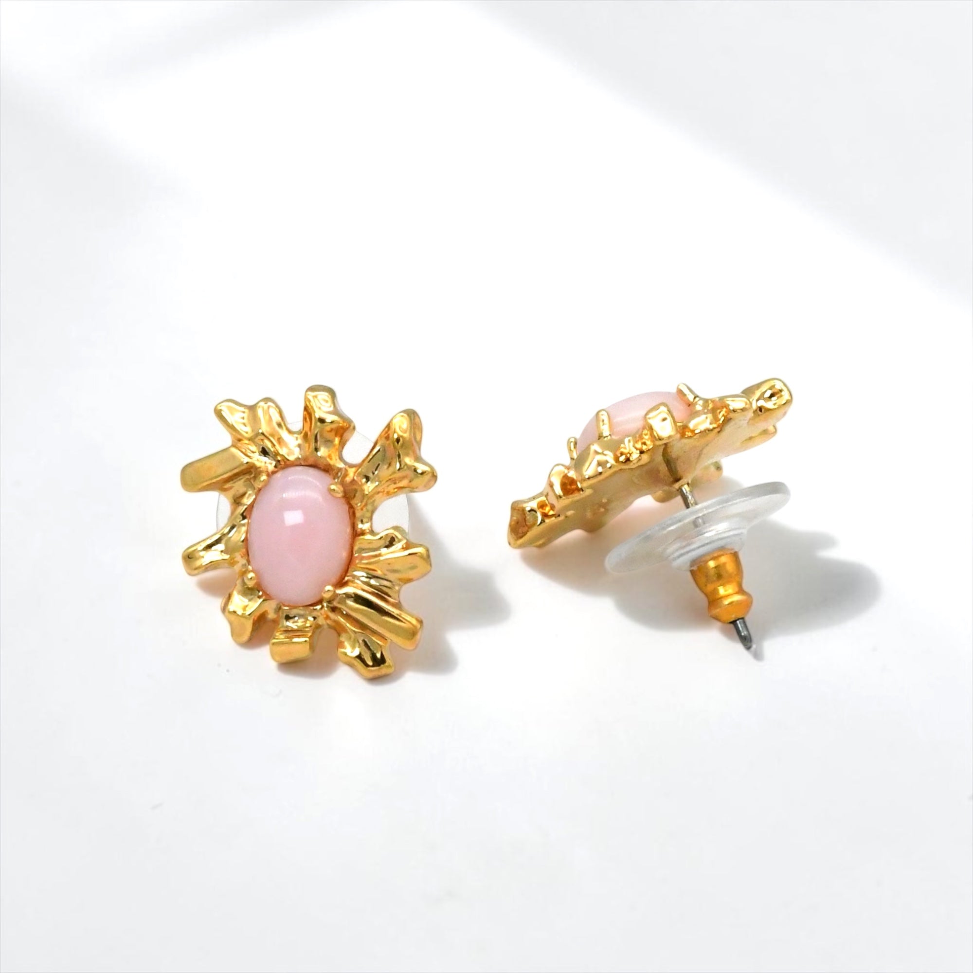 ラグーン コーラル ピアス