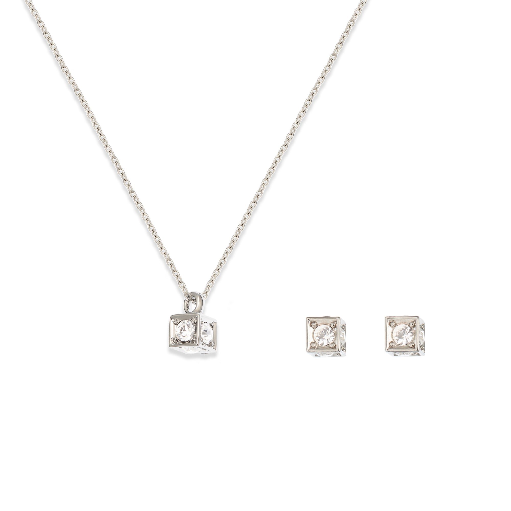 Tresor Monthly Ring Bell Earring Set