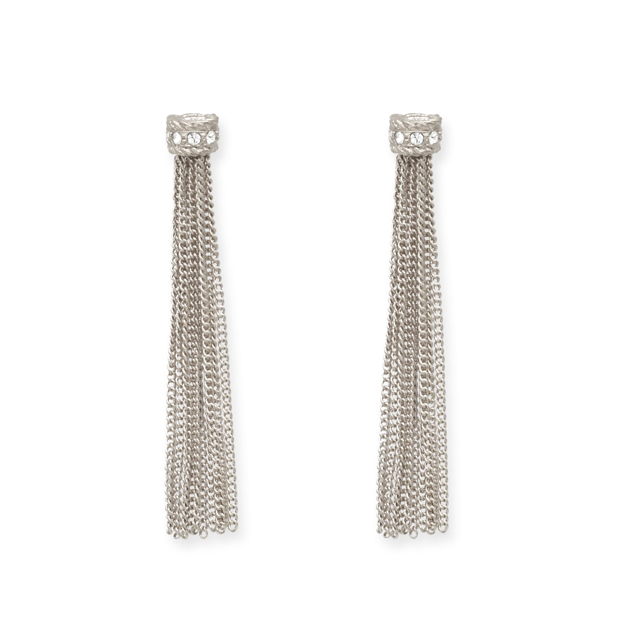 long fringe earrings