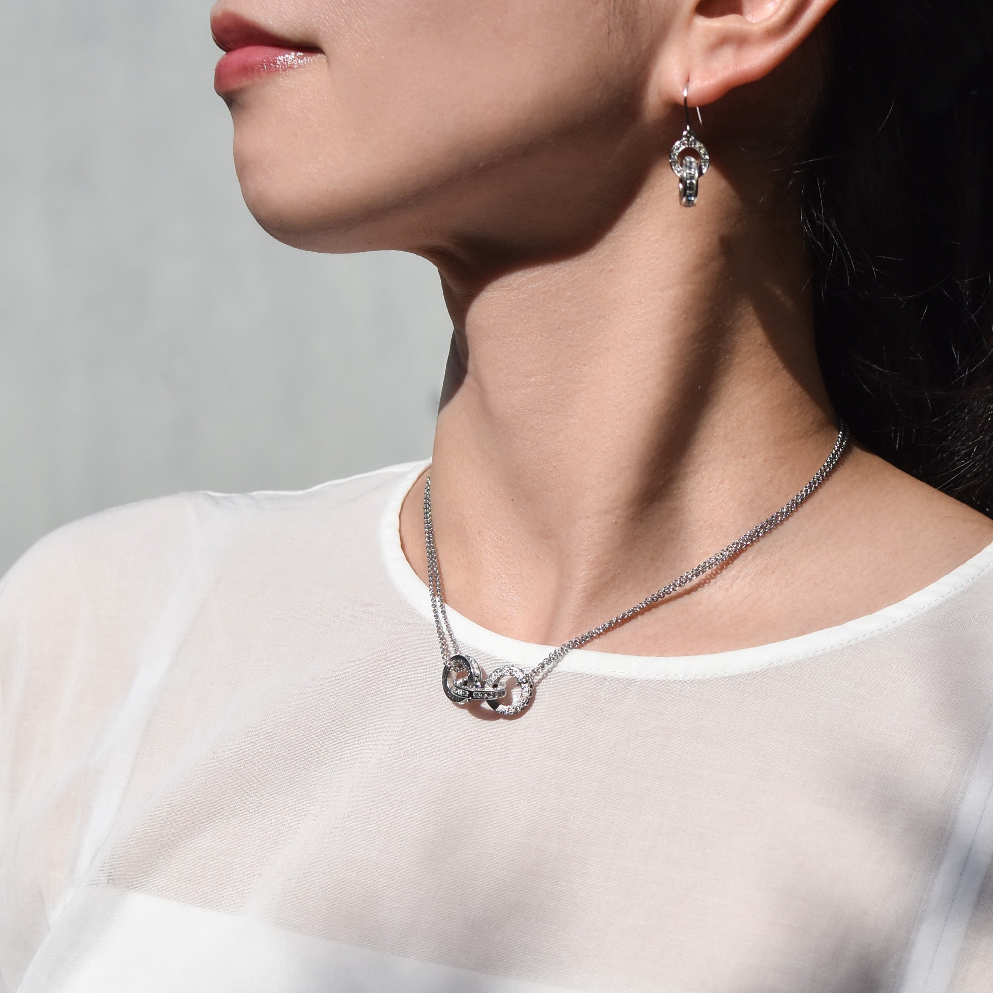 【美品】Grosse バーティカルミス マット パープル ネックレスグロッセ　紫 Grosse ネックレス バーティカルミス パープル リング 紫 - メルカリ