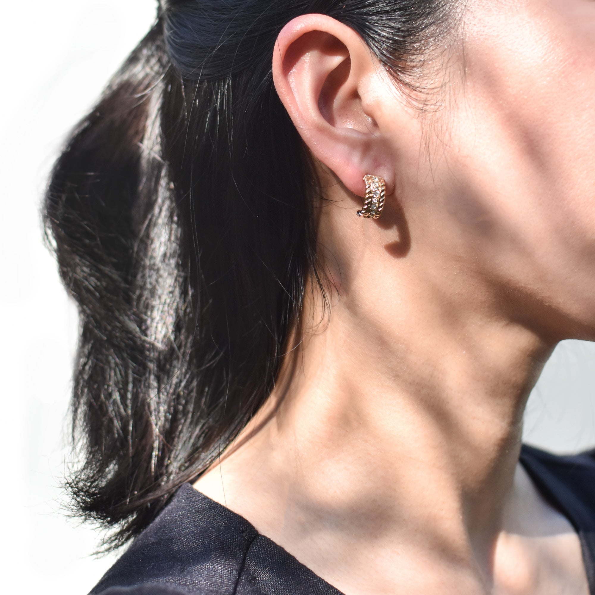 フリンジ プチピアス