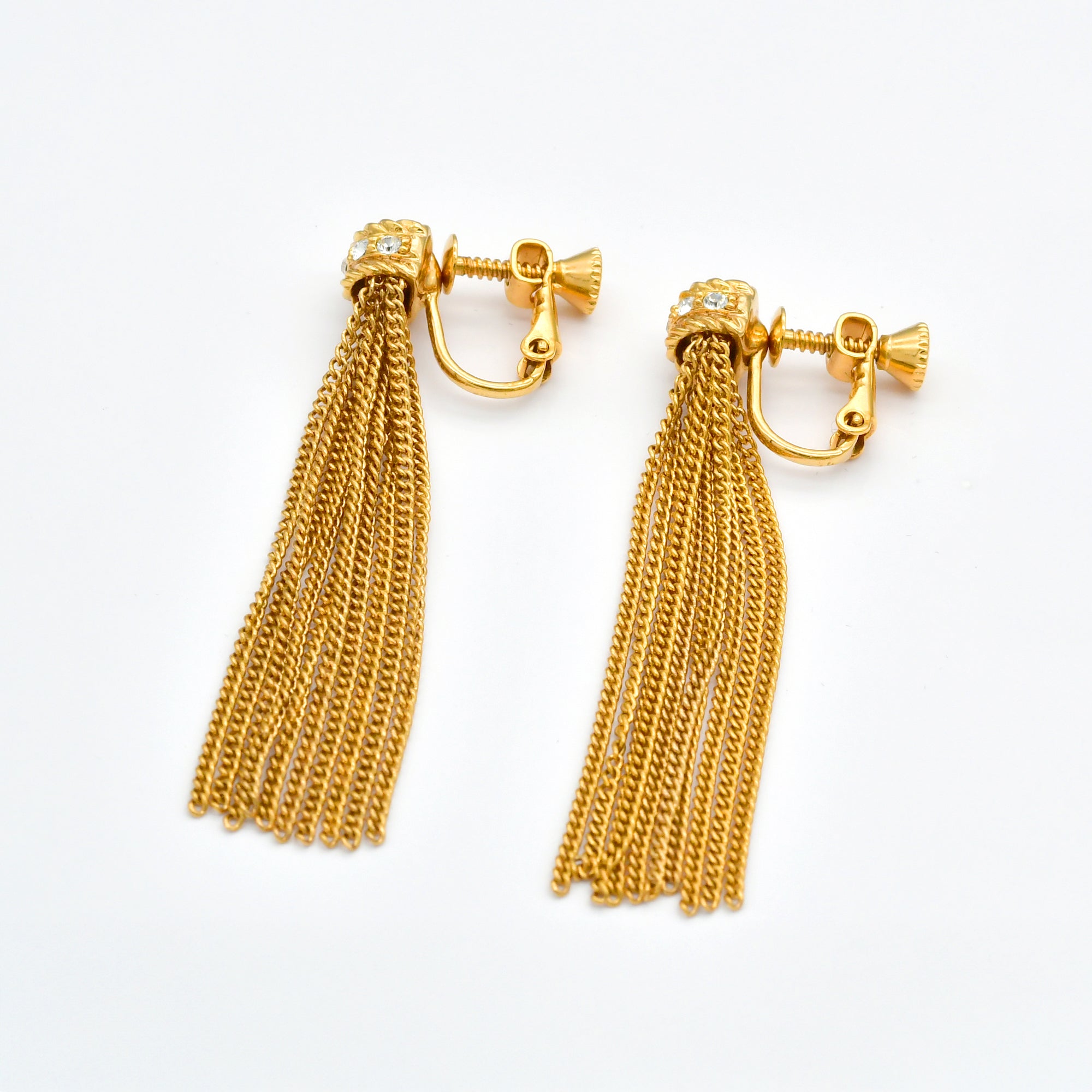 long fringe earrings