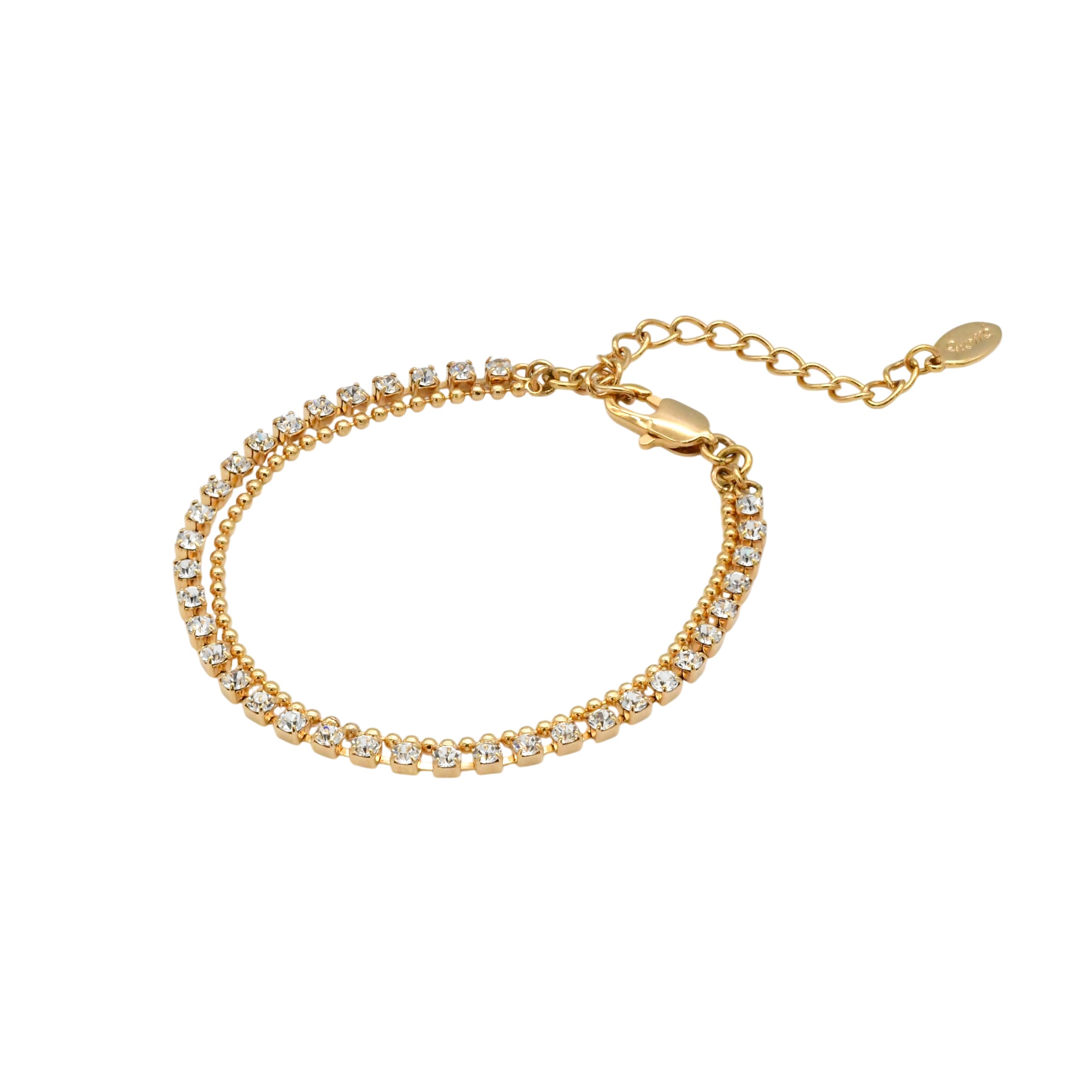 RIYO Crystal Chain Bracelet