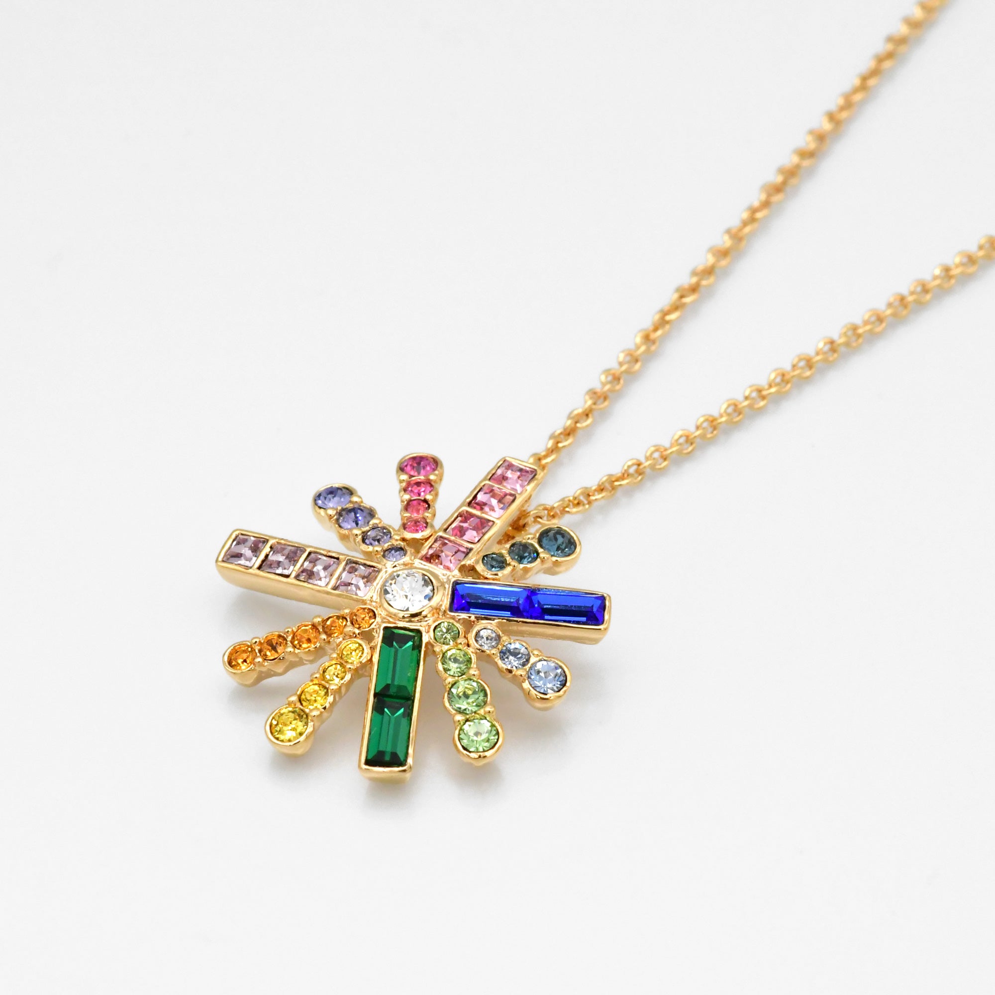 Ahn Mika Rainbow Sun Necklace