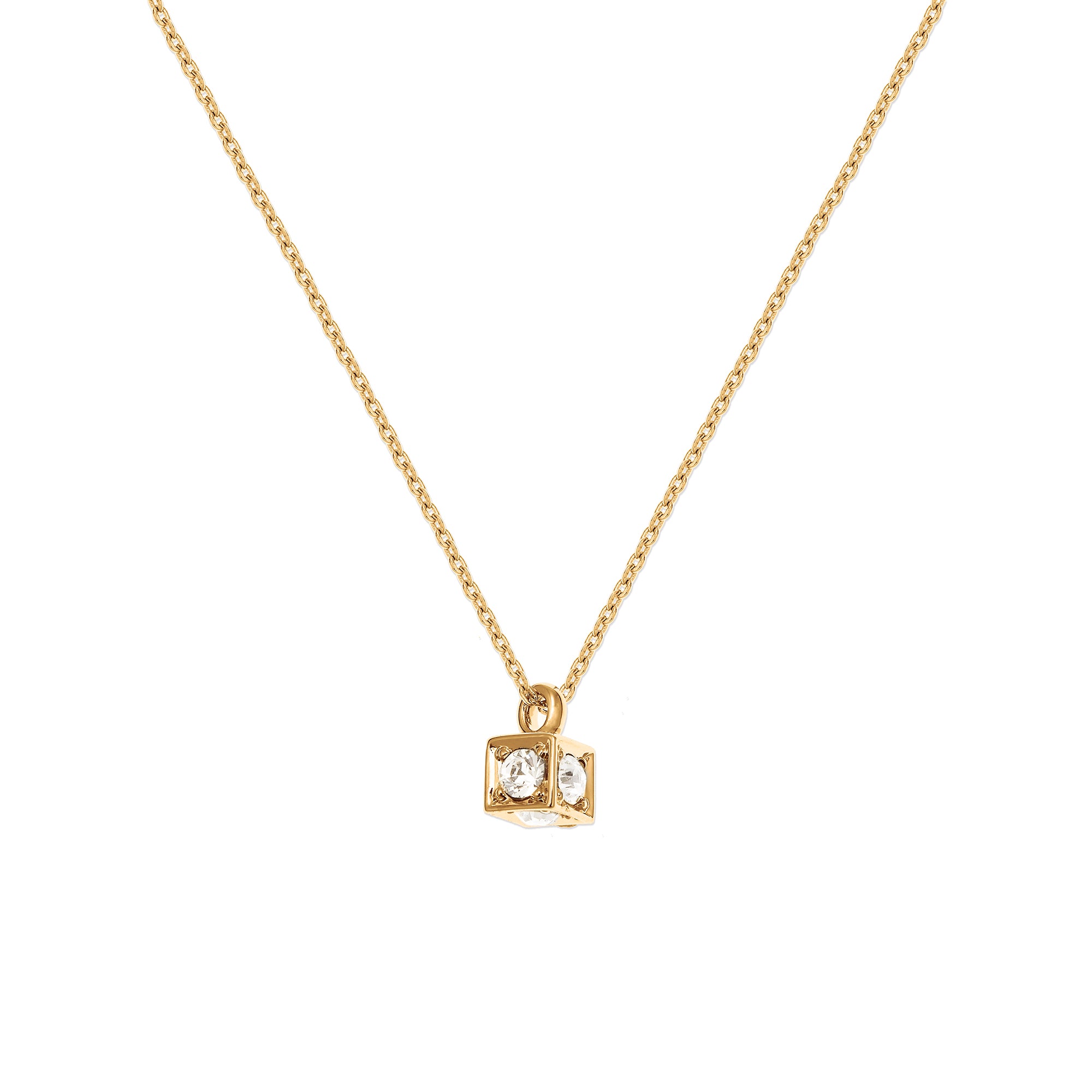 Tresor Monthly Ring Bell Necklace