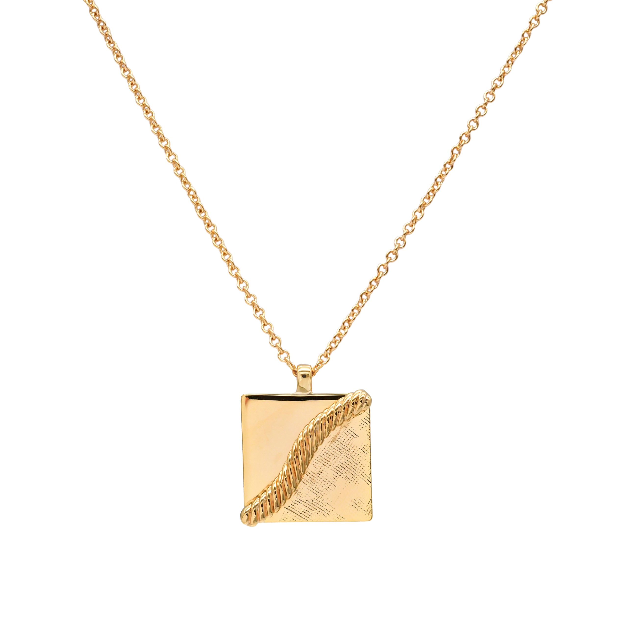 Bold Square Necklace