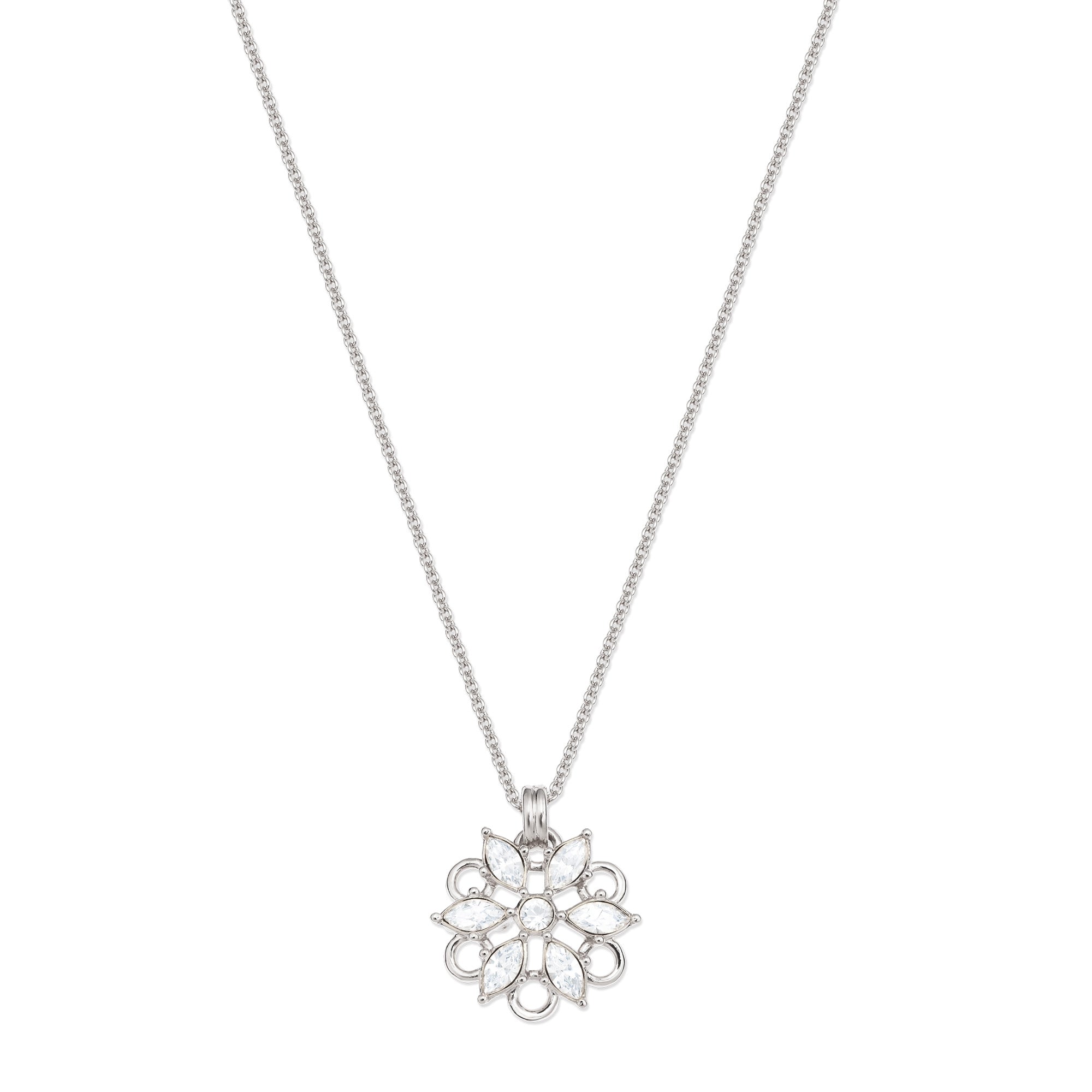 Neige Clear Long Necklace