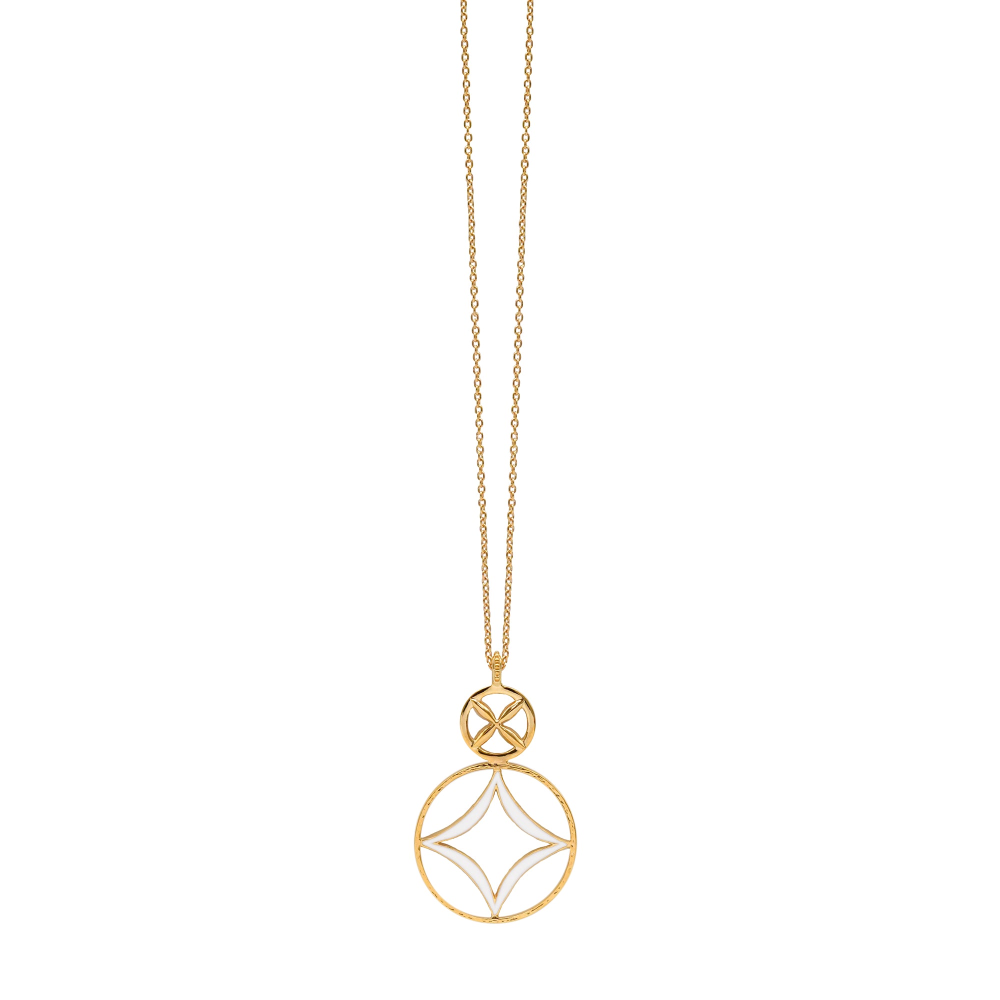 Exhibition order item: En by Kyogen White Long Necklace