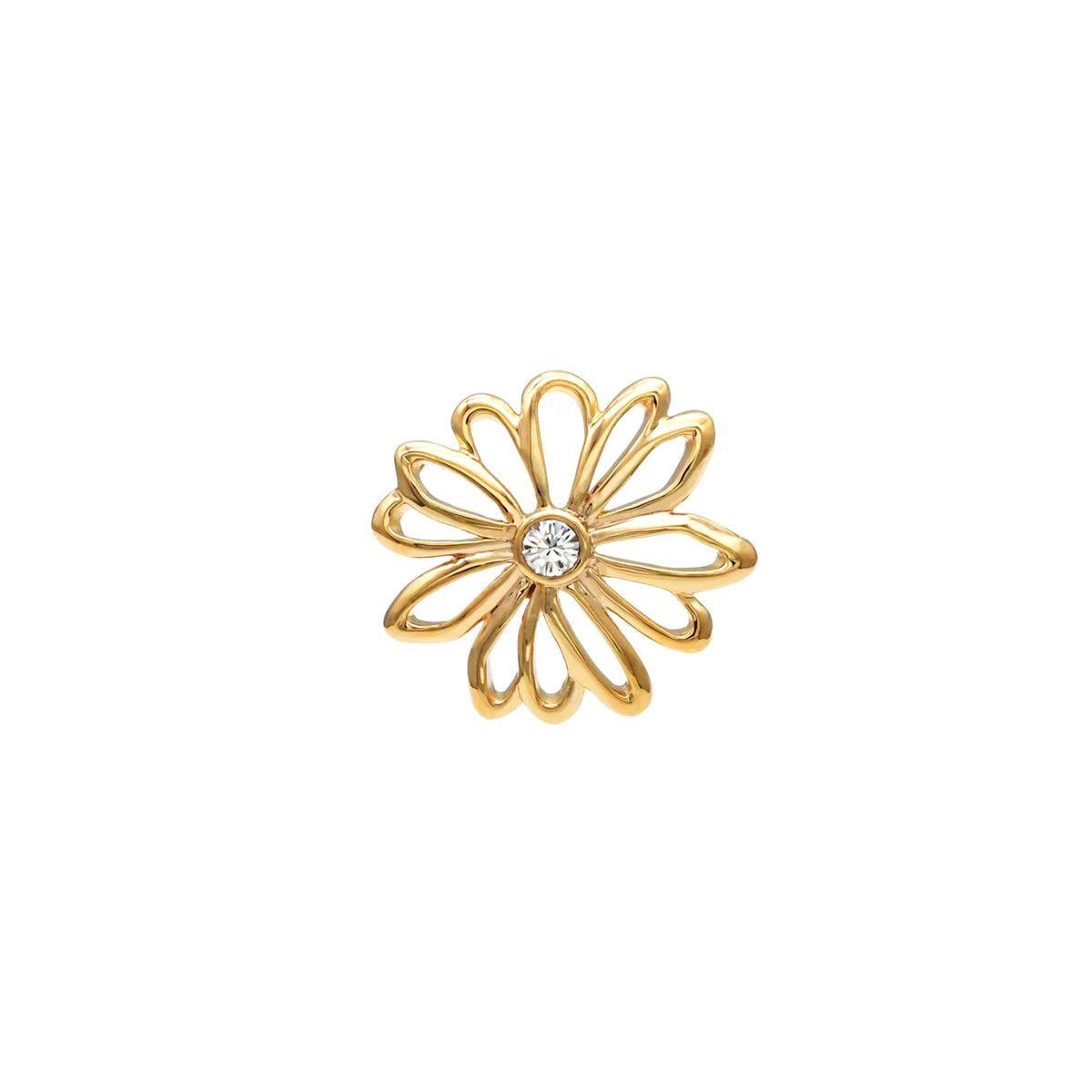 Airy Daisy Brooch