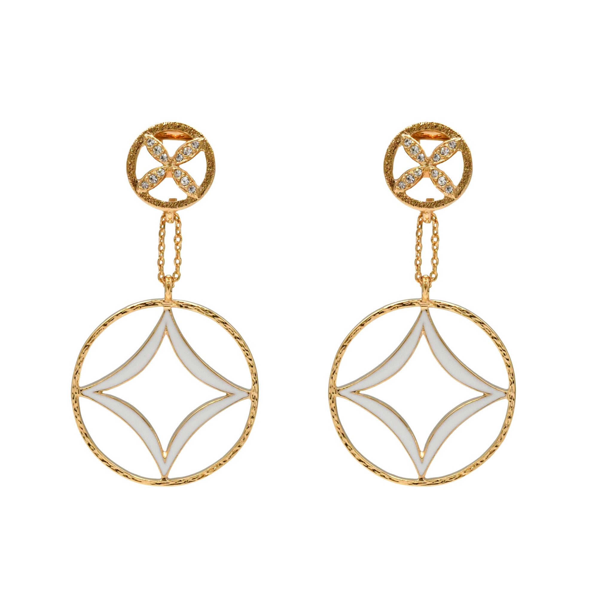 Exhibition order item: En by Kyogen White Earrings