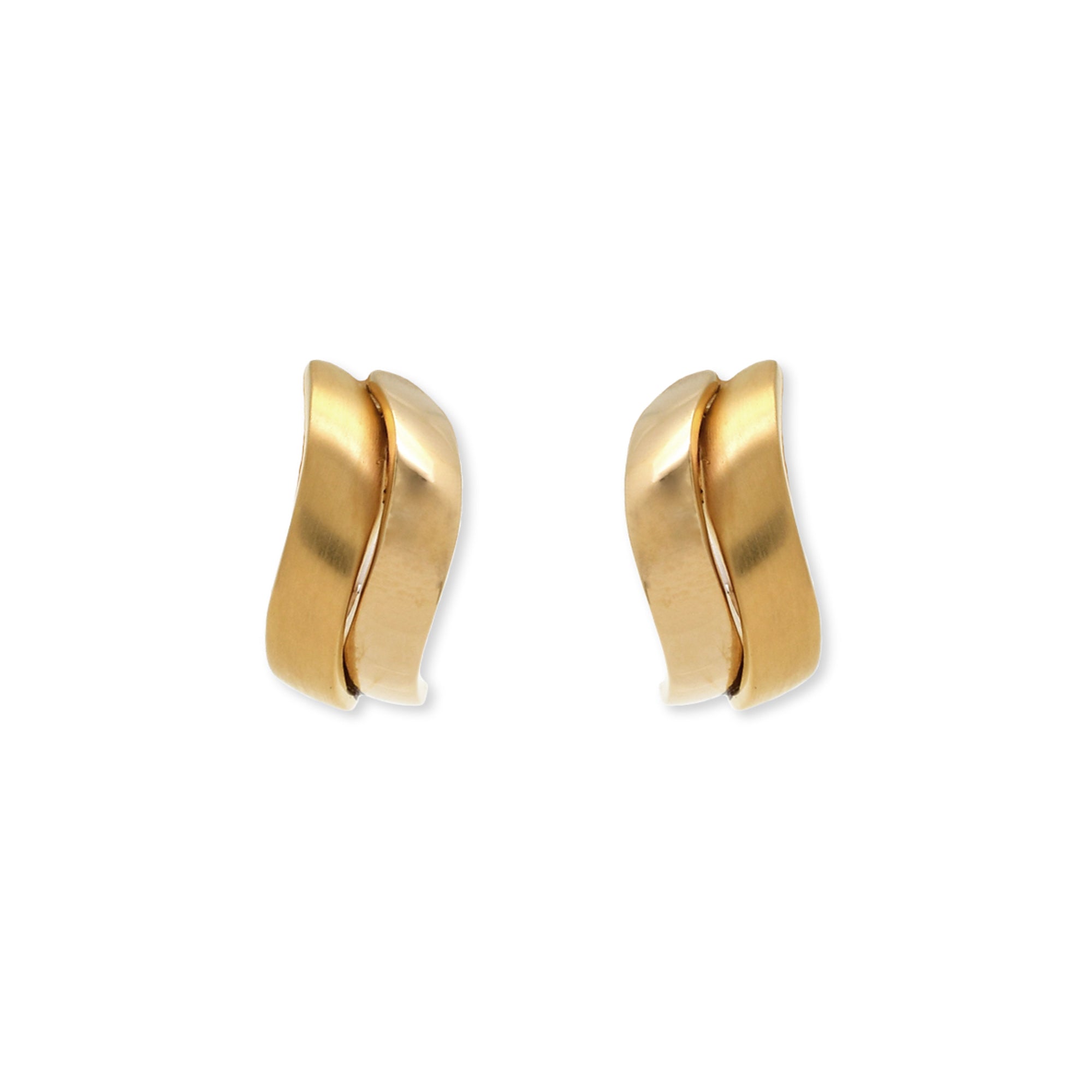 Tresor infinity metal earrings
