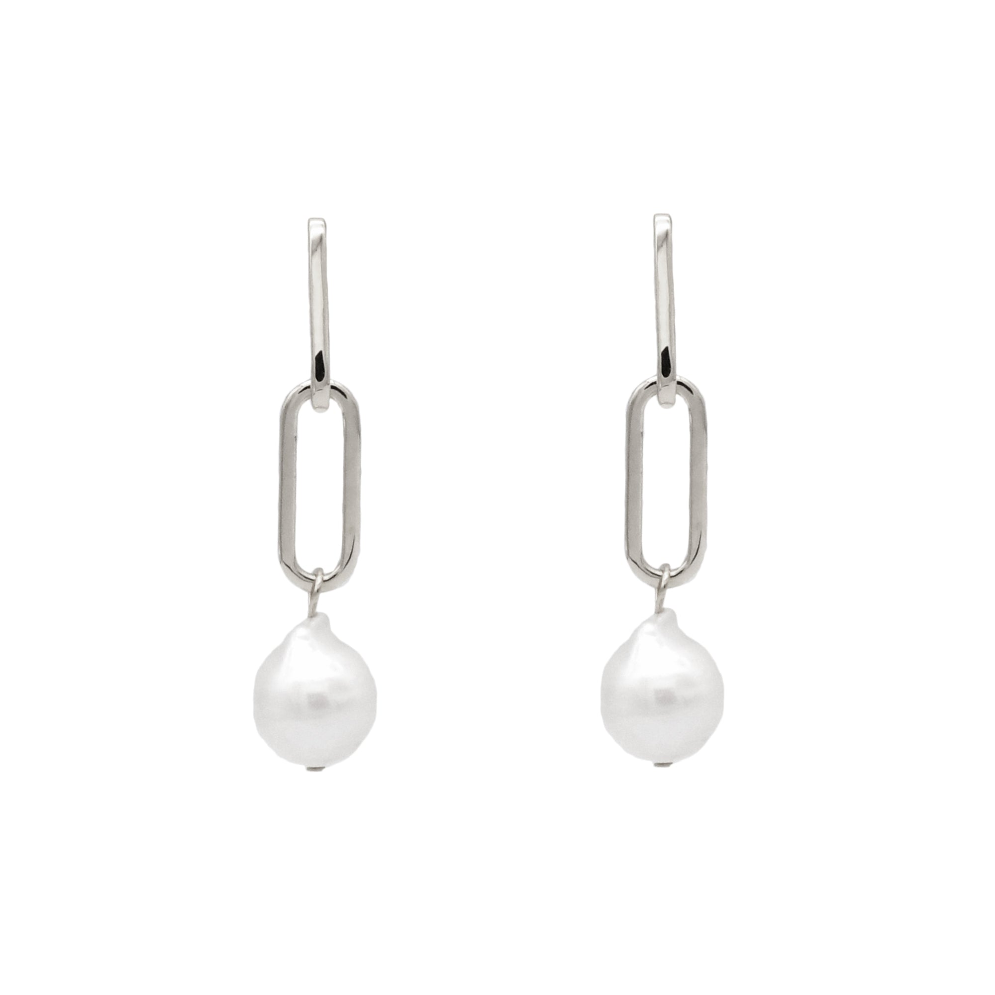 Trésor baroque pearl earrings
