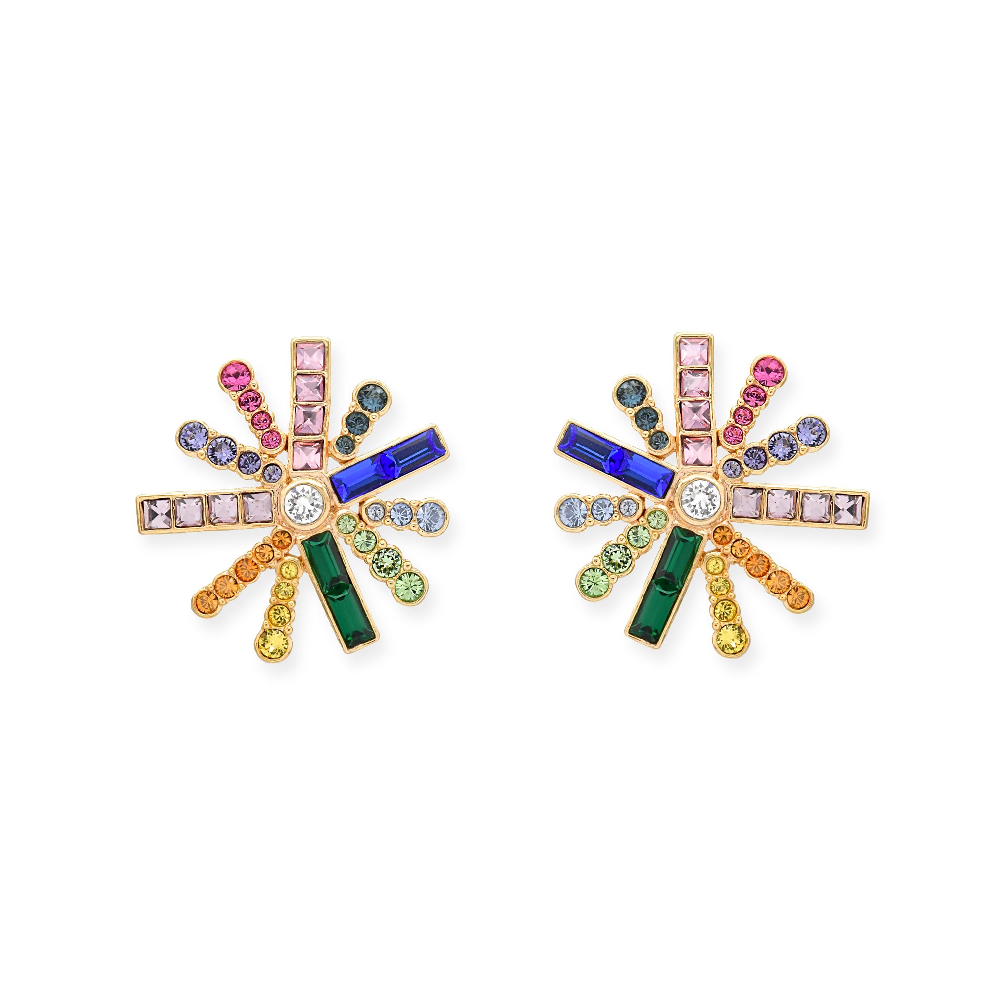 Ahn Mika rainbow sun earrings