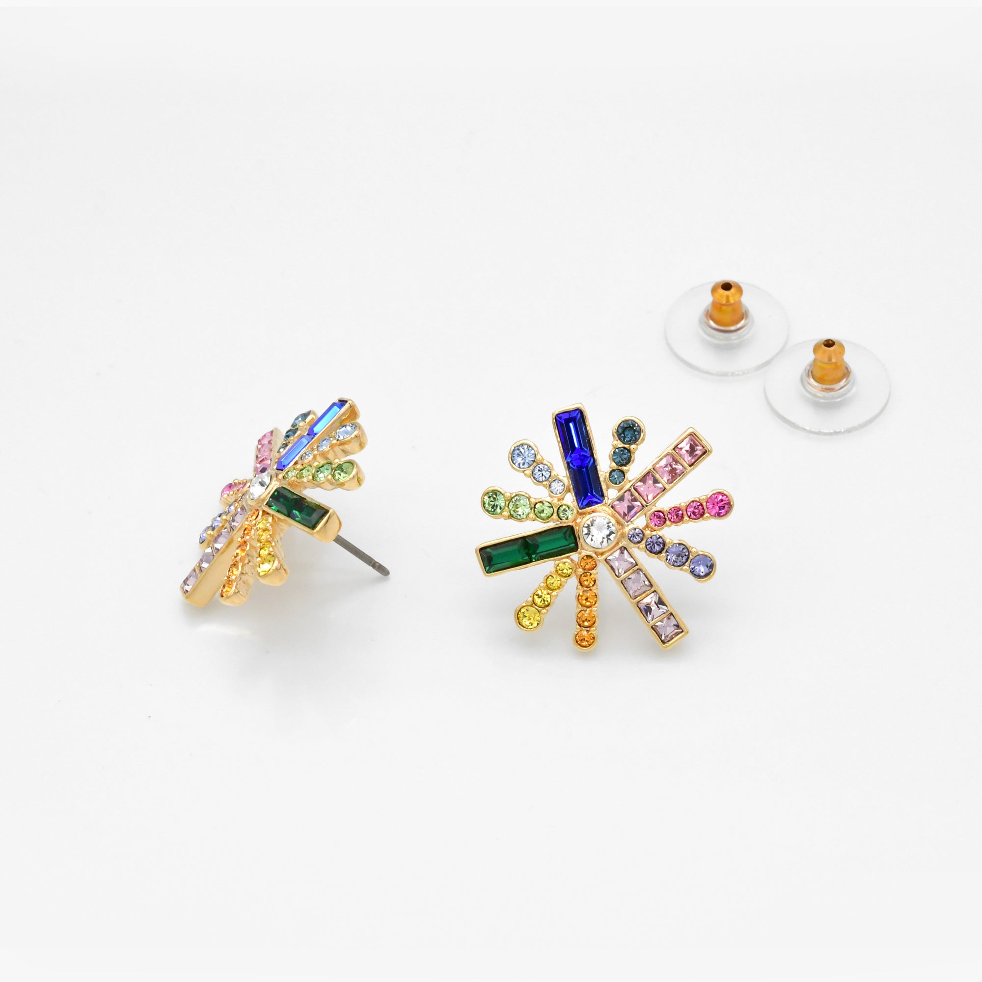 Ahn Mika rainbow sun earrings